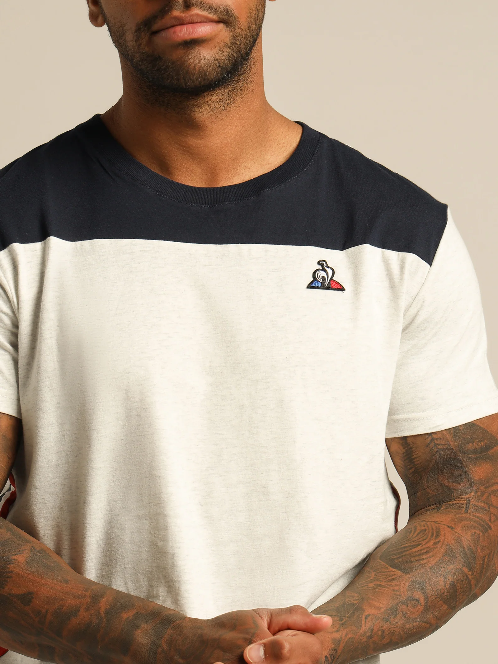 Tricolore Chevron T-Shirt - Image 4