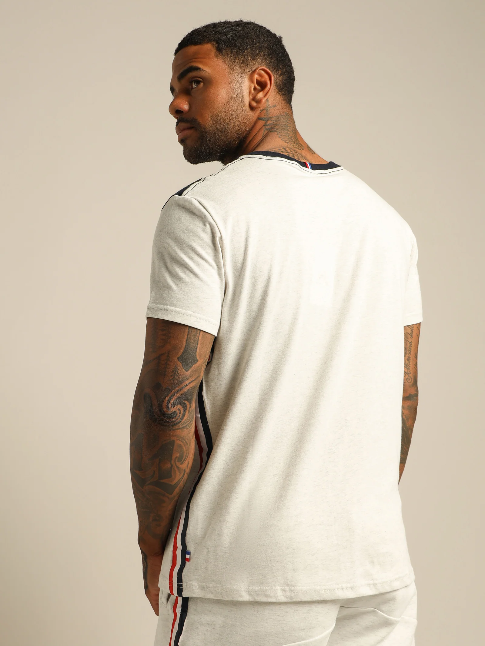 Tricolore Chevron T-Shirt - Image 5