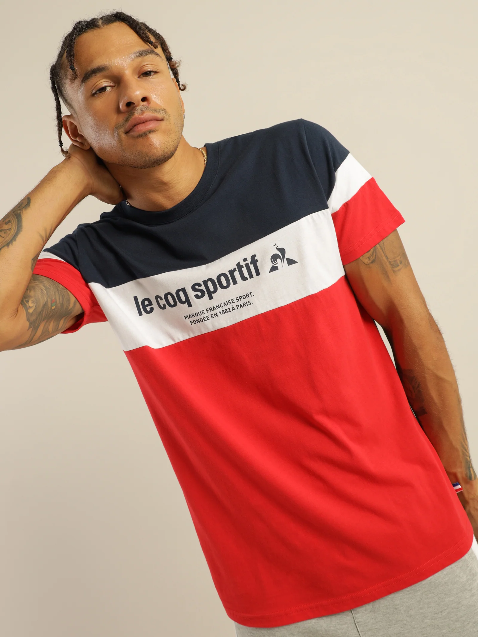 Tricolore Logo T-Shirt - Image 3