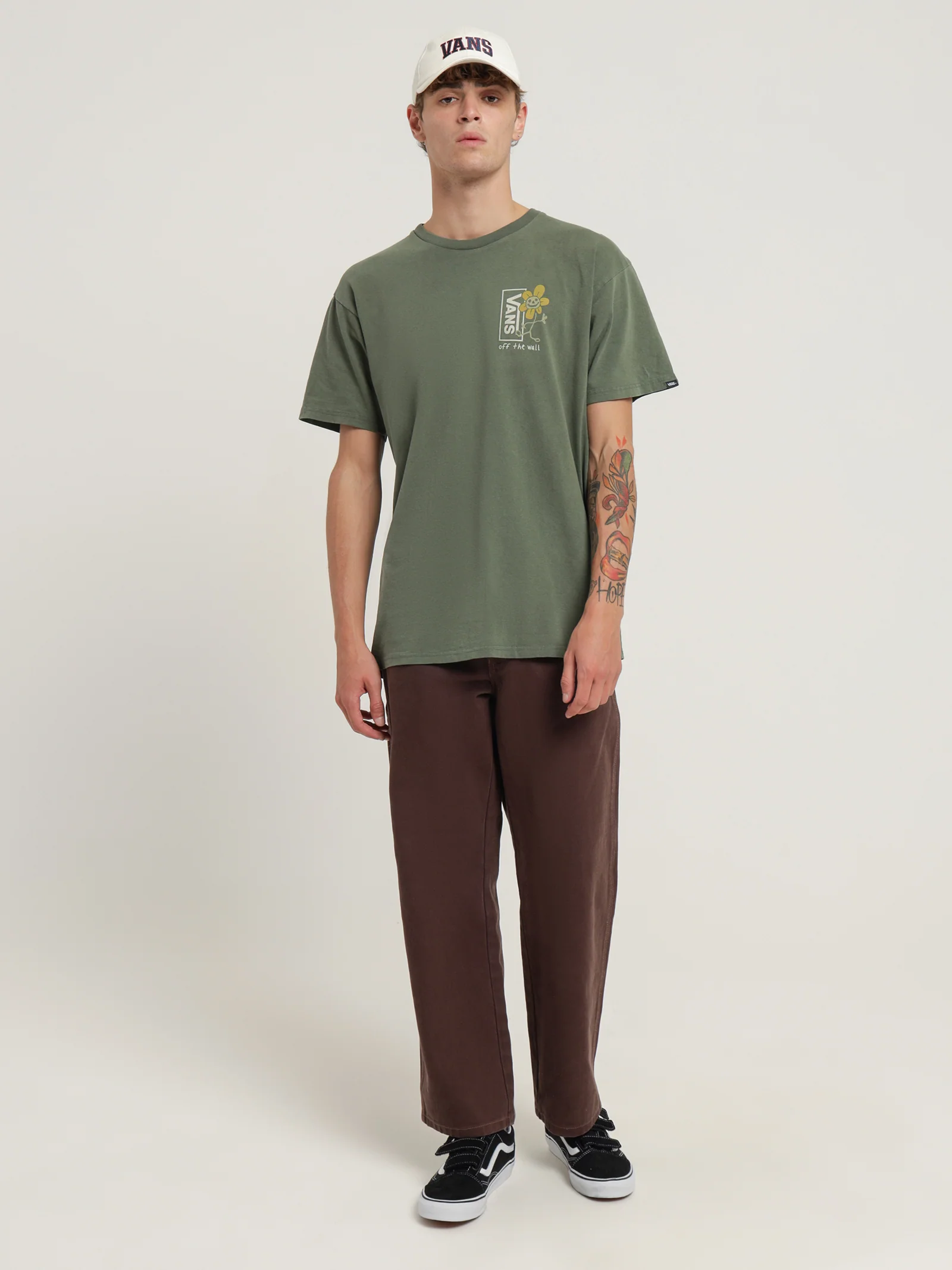 Trippy Grin Floral T-Shirt - Image 3