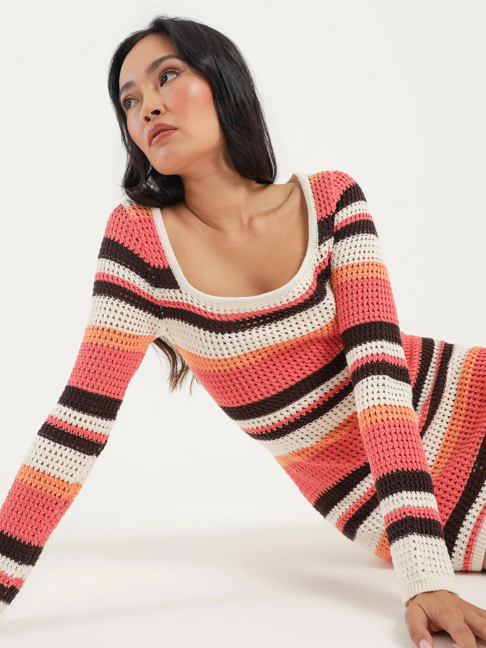 Tropics Crochet Dress - Image 2