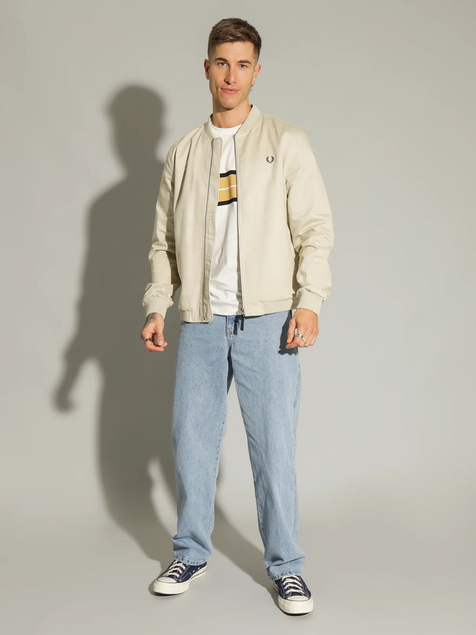 Twill Bomber Jacket - Image 4