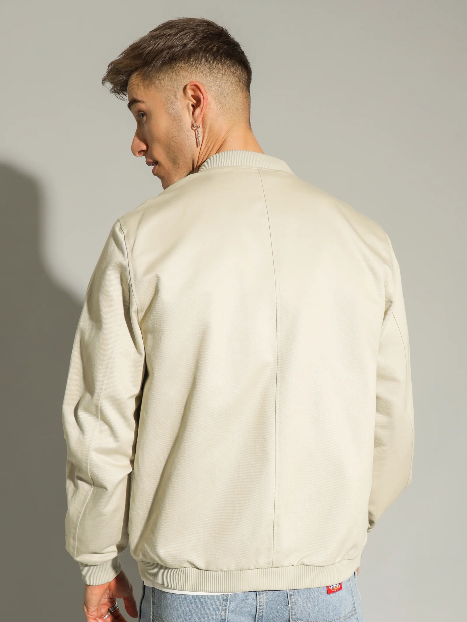 Twill Bomber Jacket - Image 5