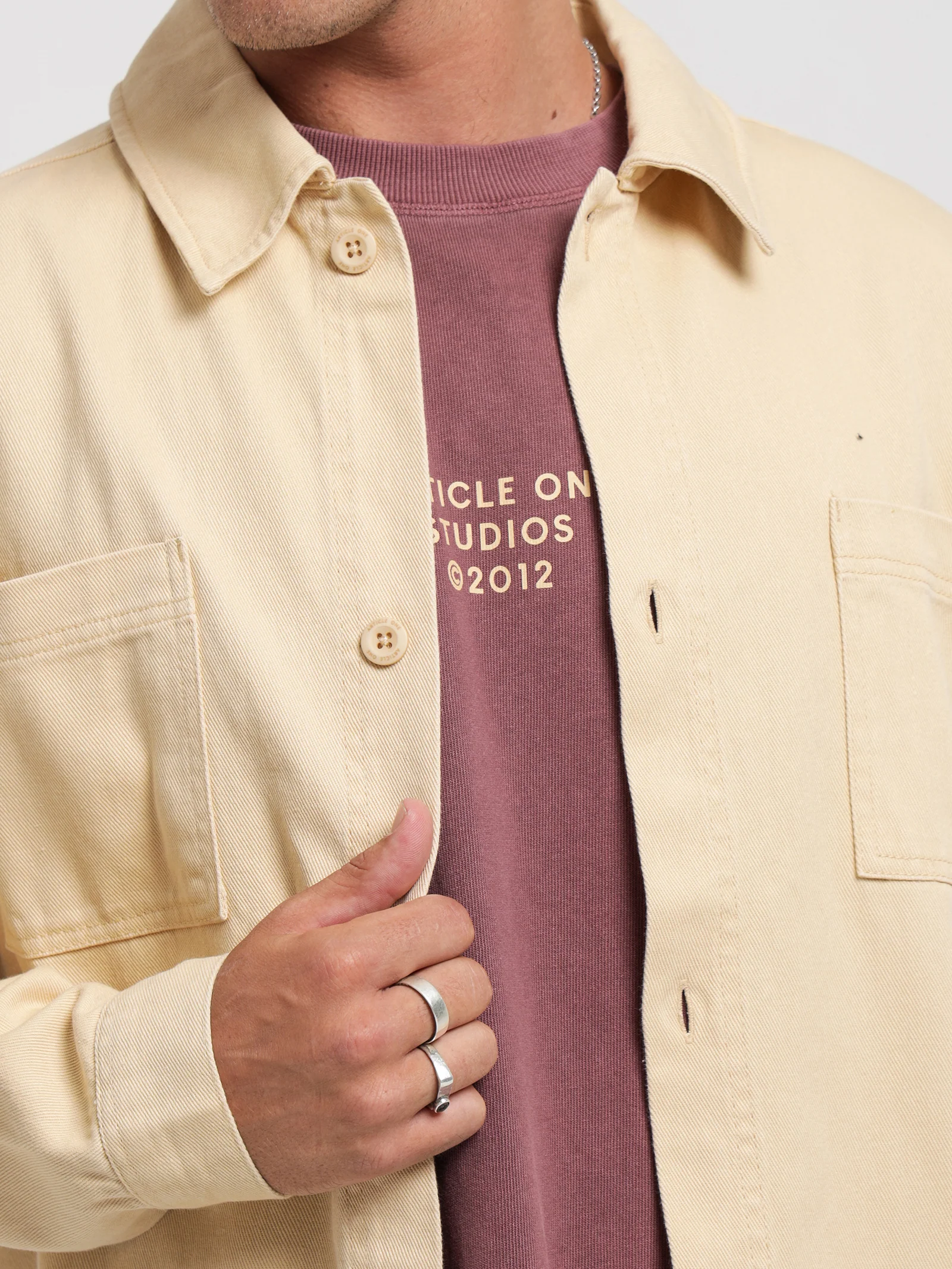 Twill Overshirt - Image 3