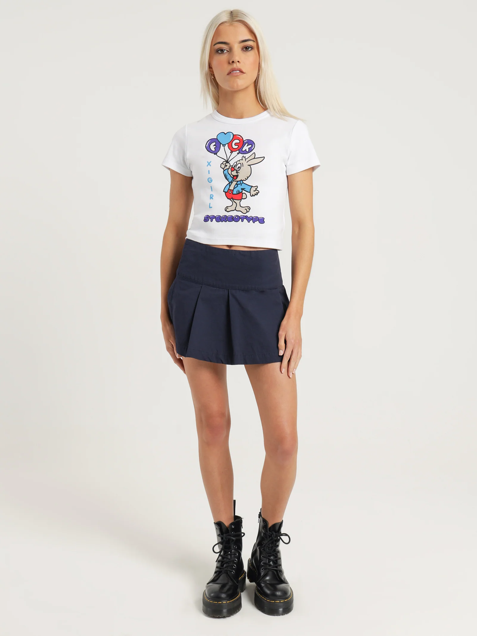 Twill Tennis Skirt - Image 2