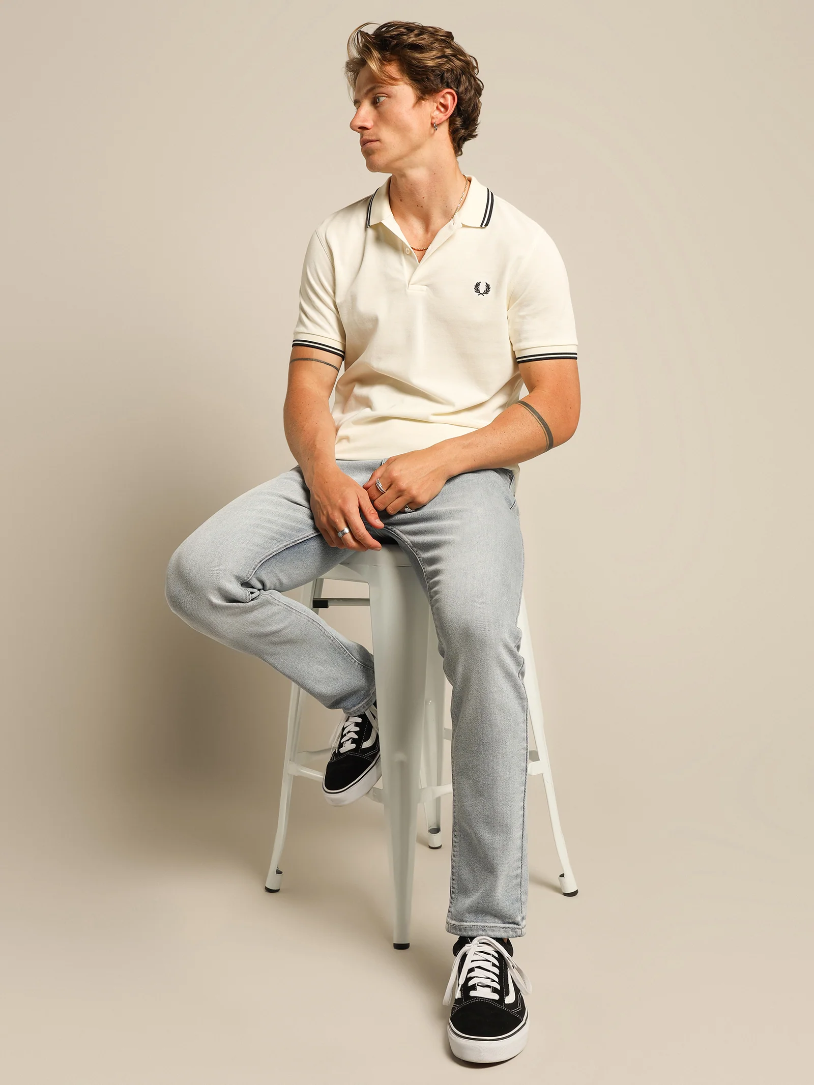 Twin Tipped Polo Shirt - Image 3