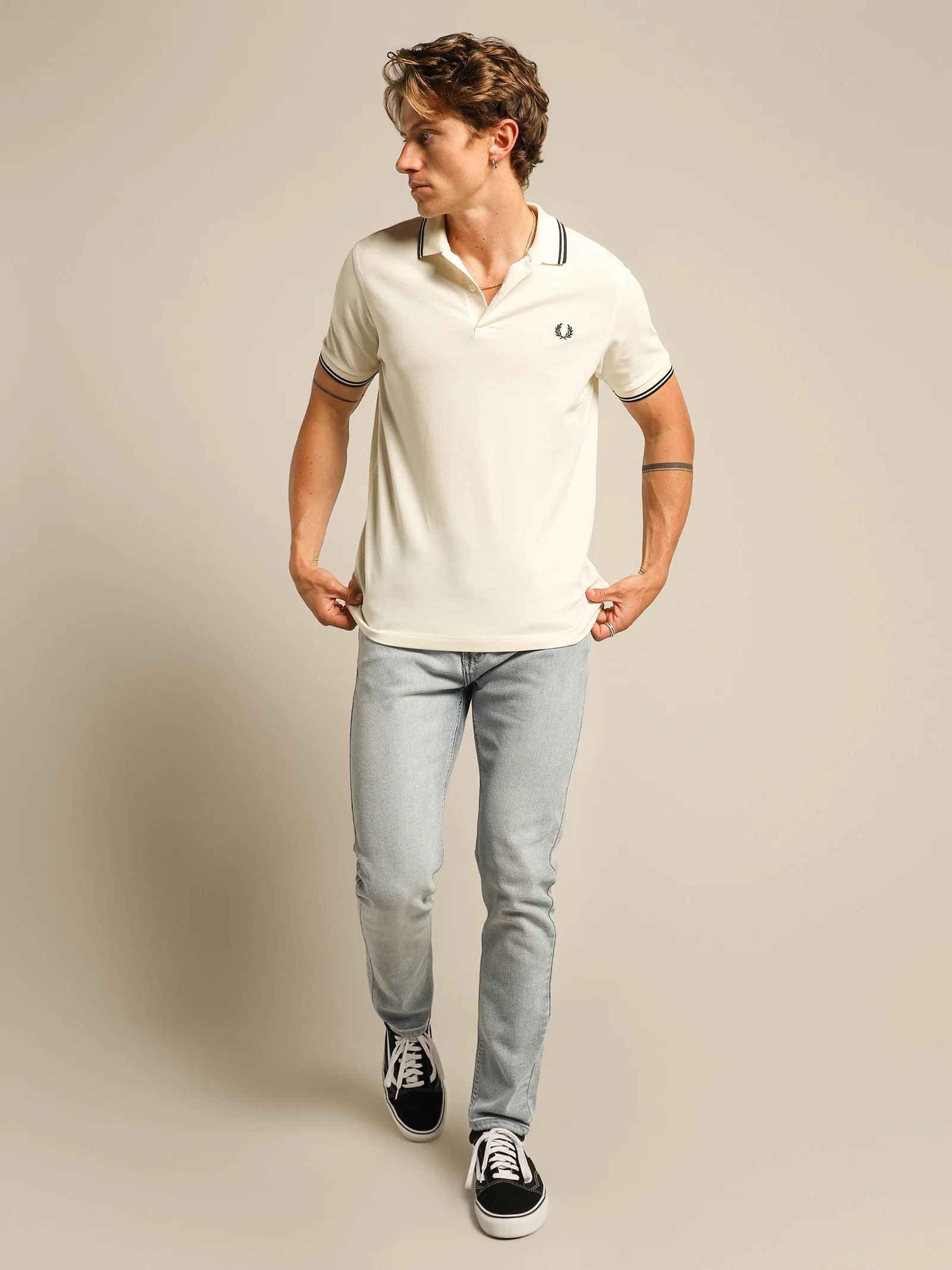Twin Tipped Polo Shirt - Image 5