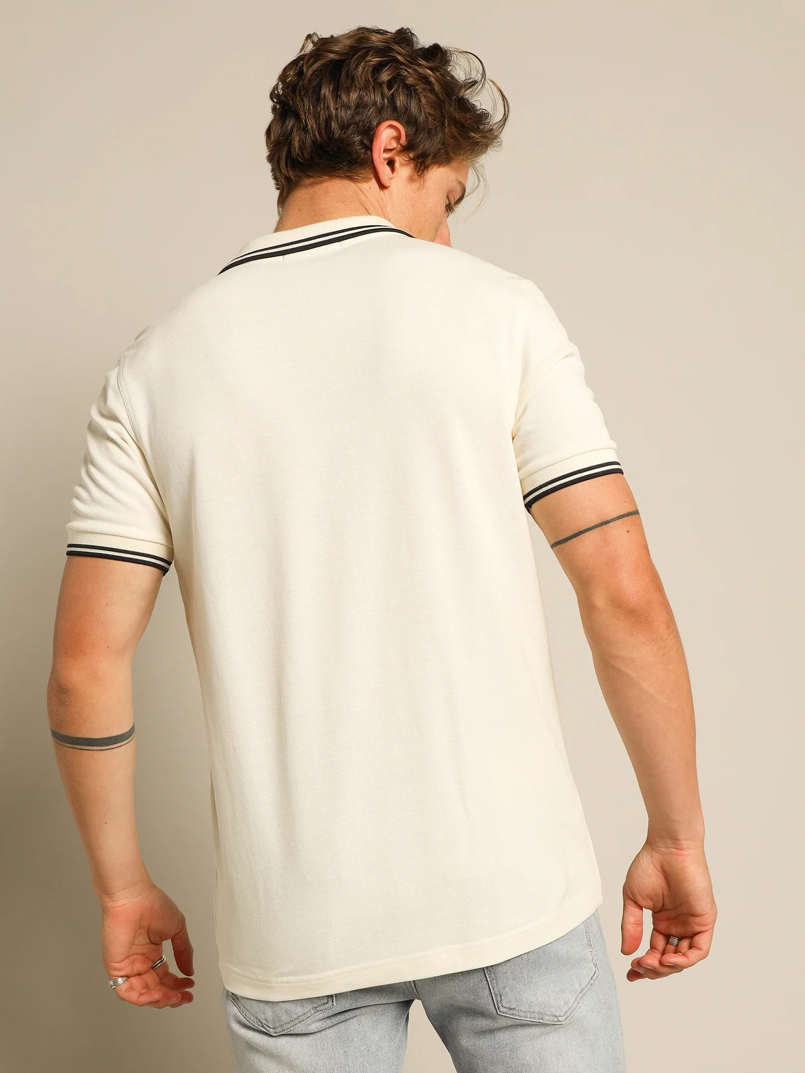 Twin Tipped Polo Shirt - Image 6