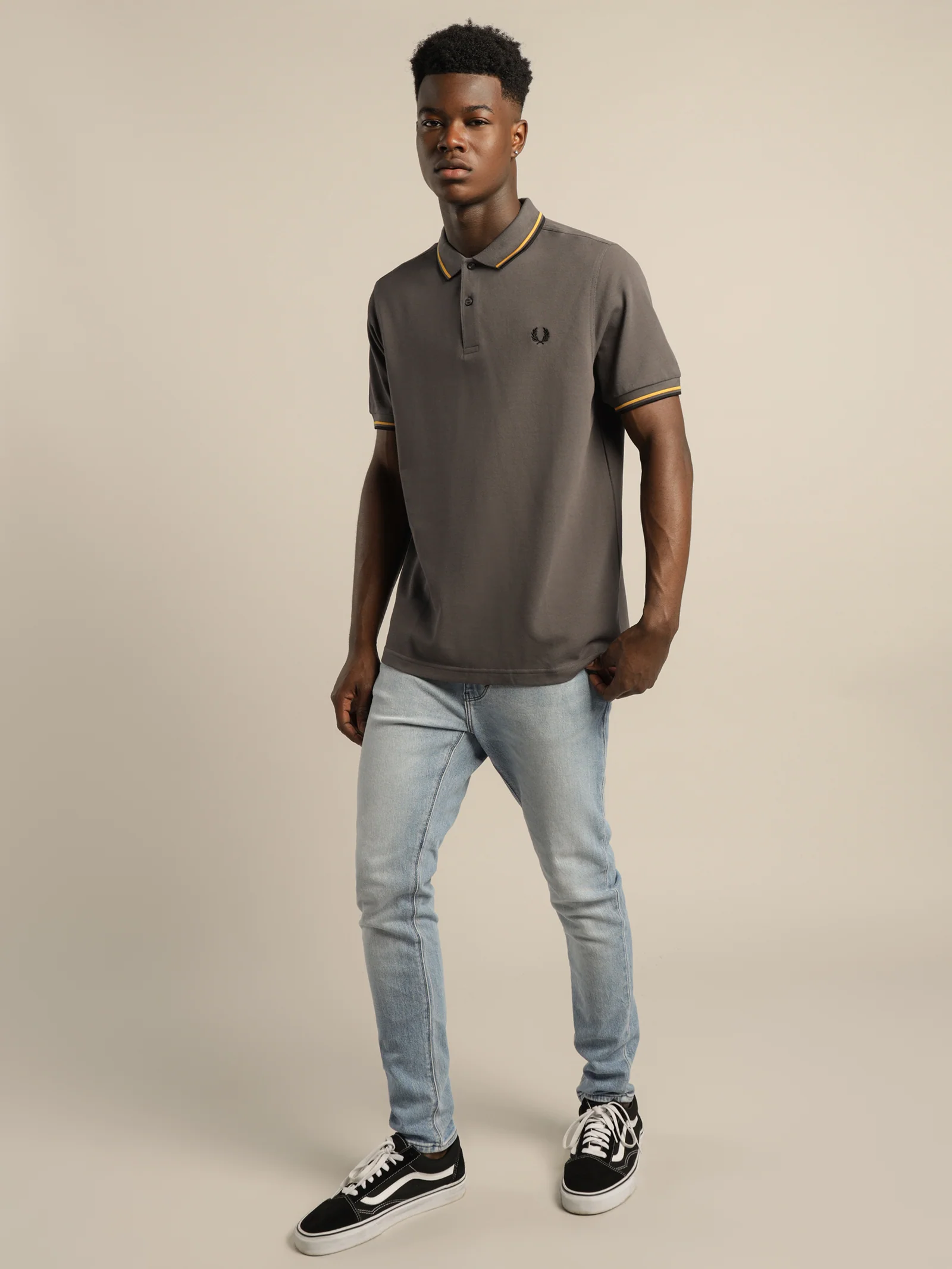 Twin Tipped Polo Shirt - Image 3