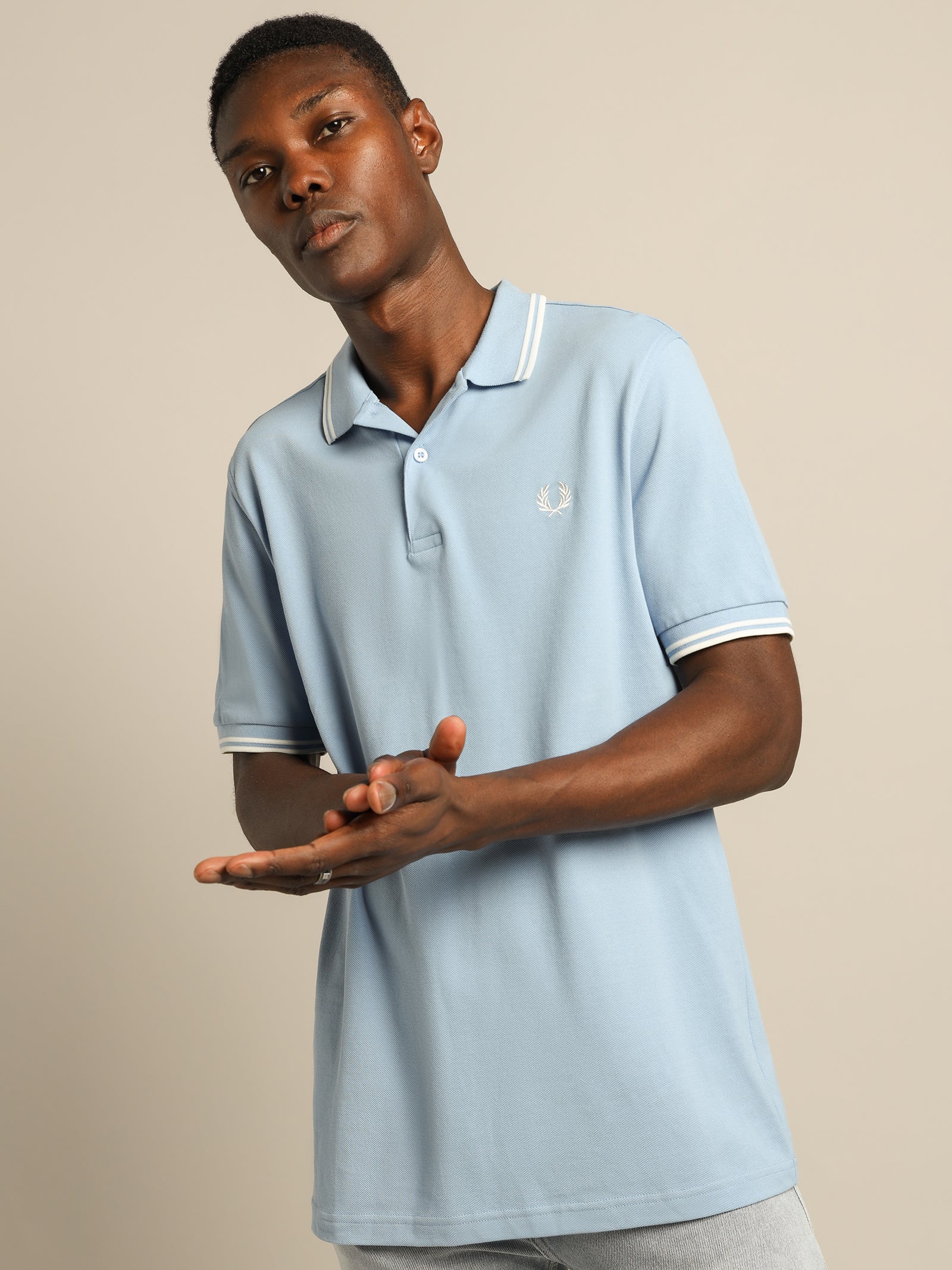 Twin Tipped Polo Shirt - Image 2