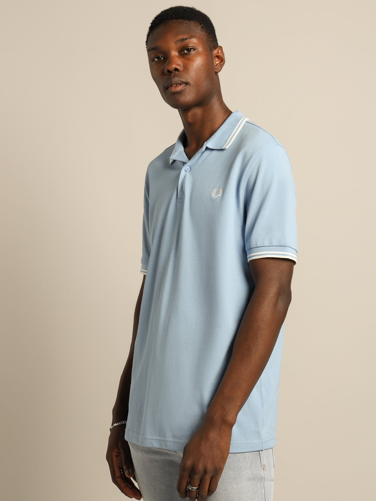 Twin Tipped Polo Shirt - Image 3