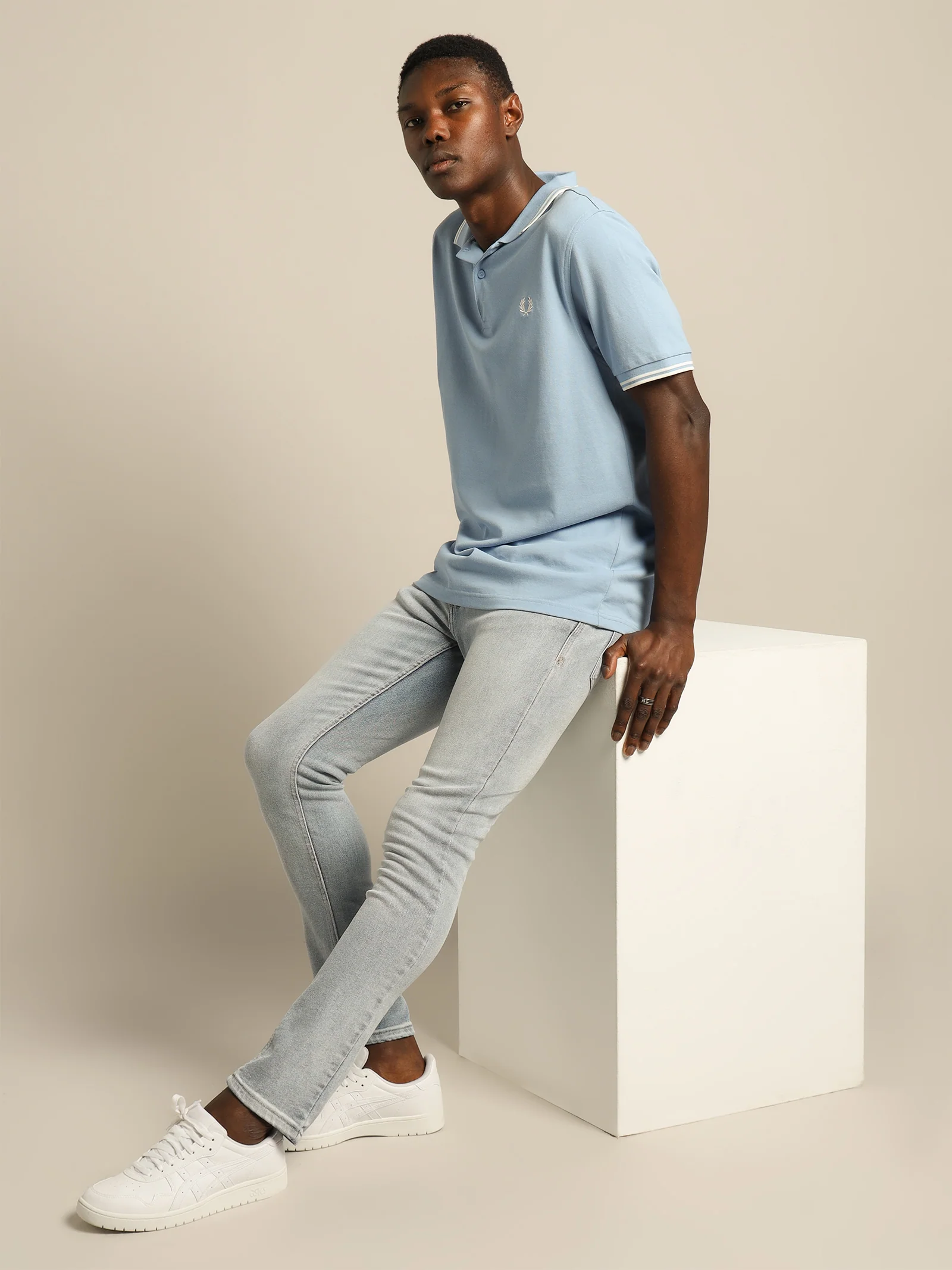 Twin Tipped Polo Shirt - Image 4