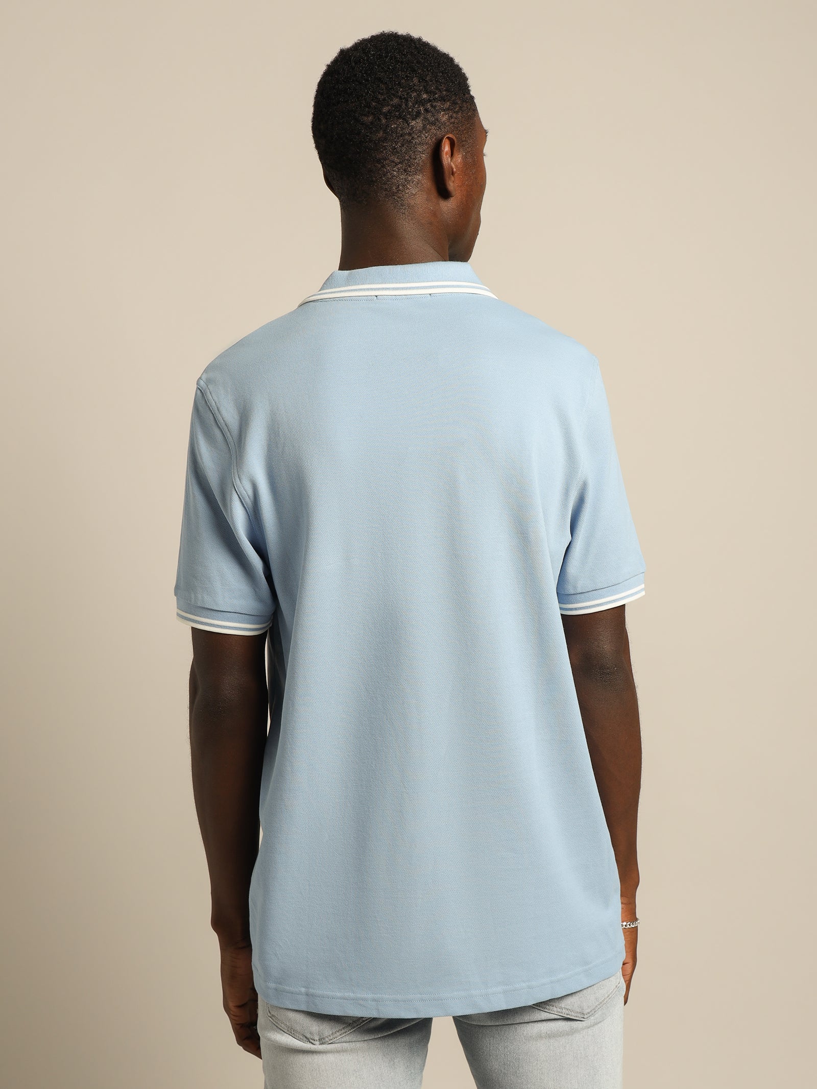 Twin Tipped Polo Shirt - Image 7