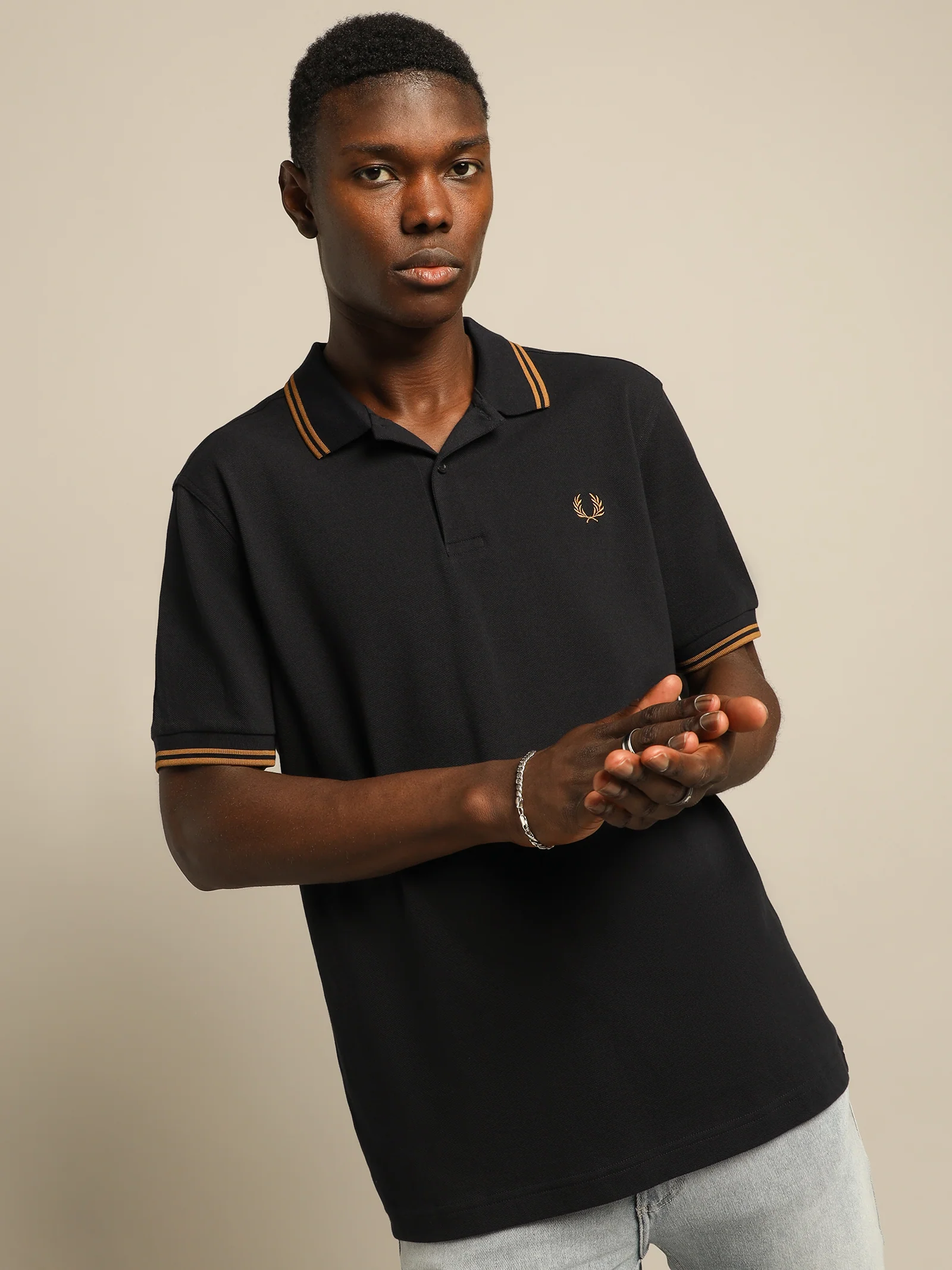 Twin Tipped Polo Shirt - Image 3
