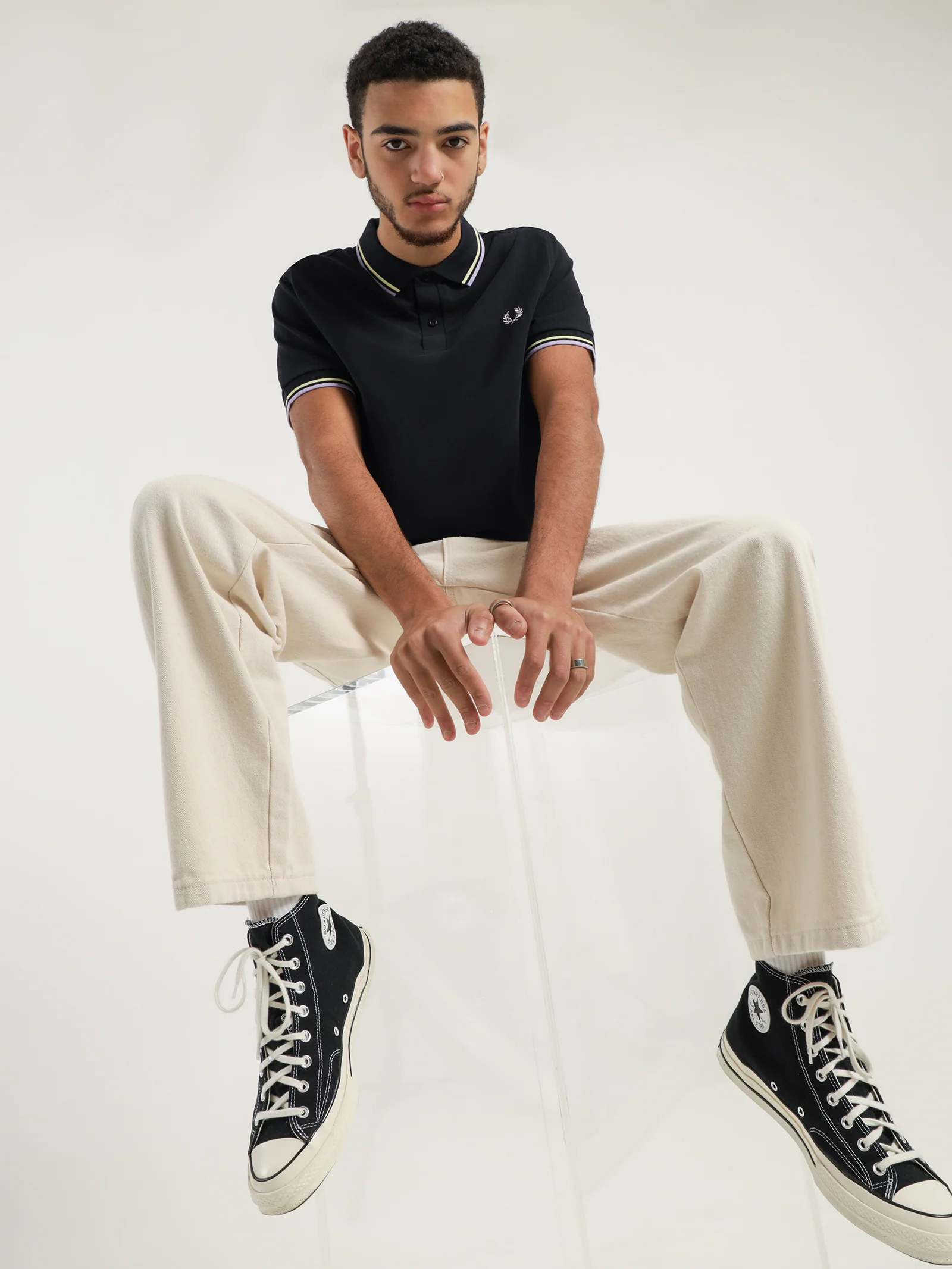 Twin Tipped Polo Shirt - Image 2