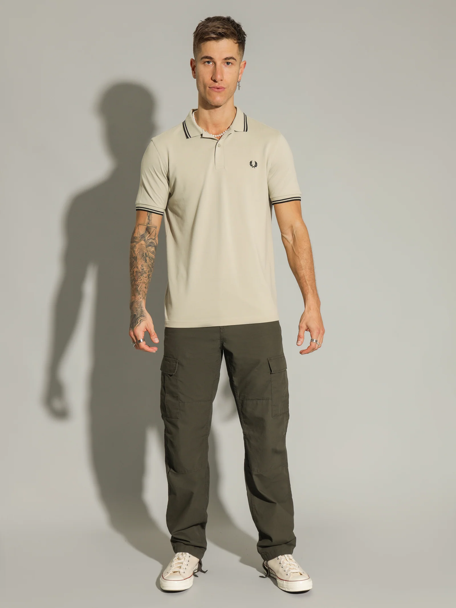 Twin Tipped Polo Shirt - Image 4
