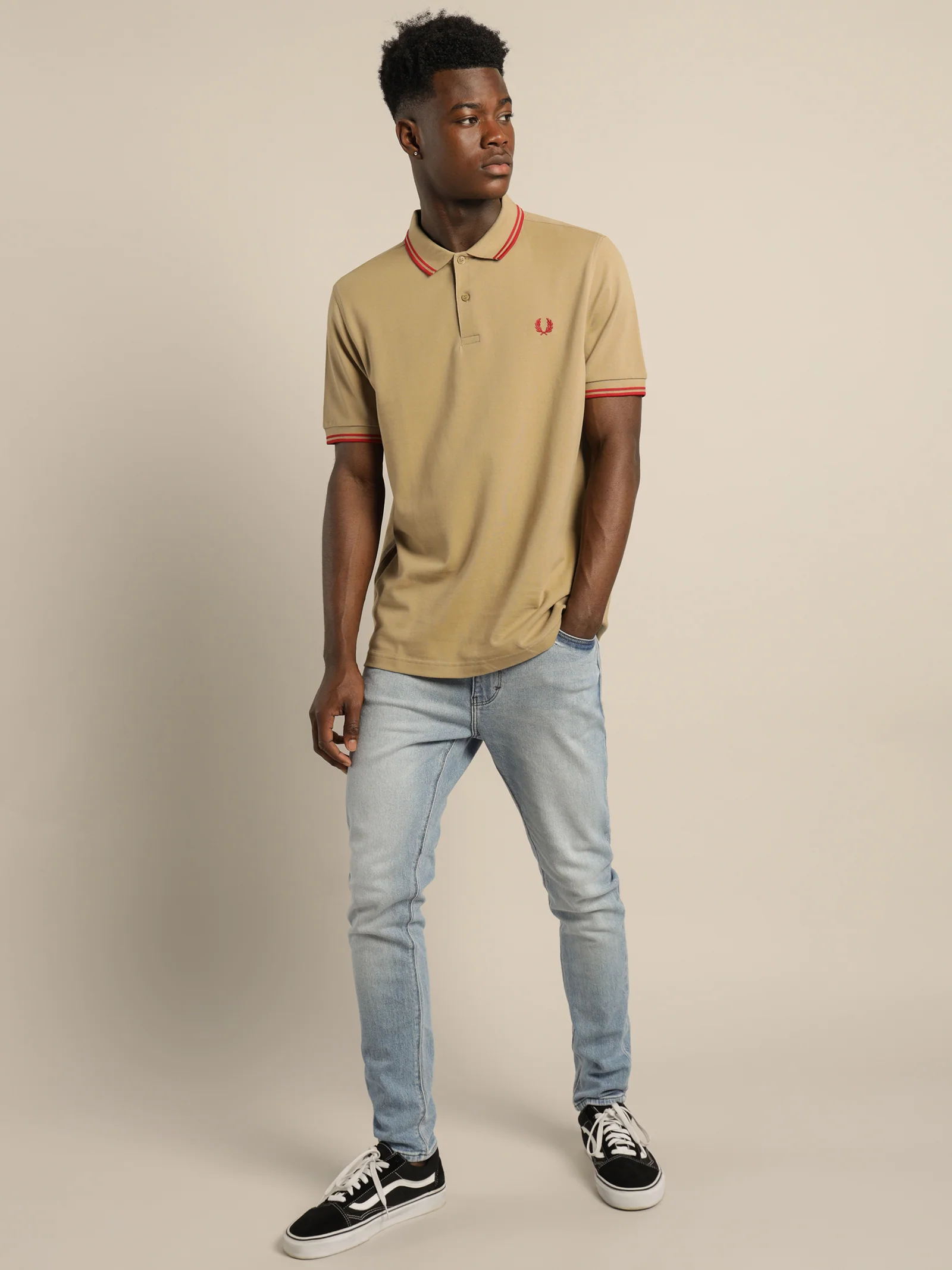 Twin Tipped Polo Shirt - Image 3