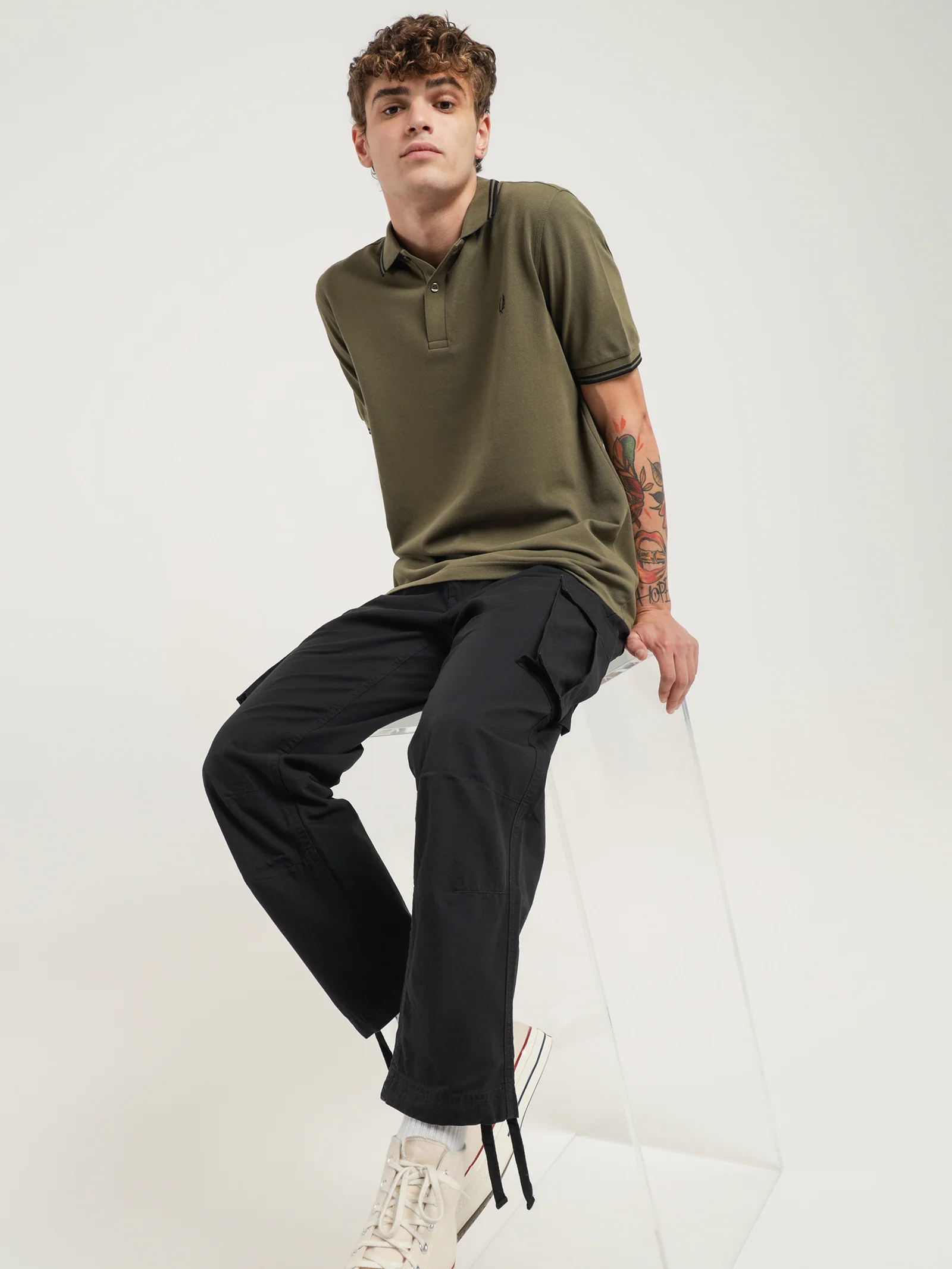 Twin Tipped Polo T-Shirt - Image 2