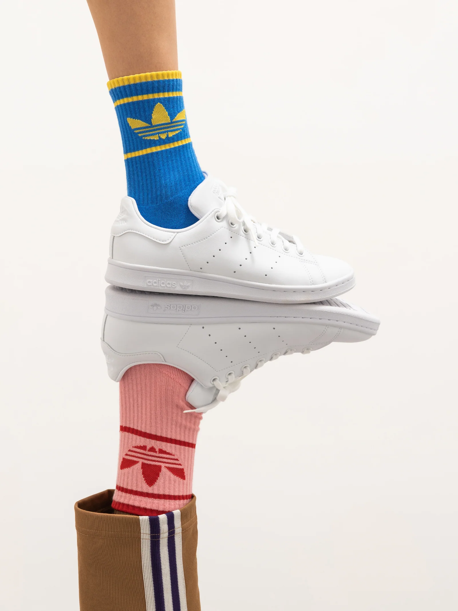 Two Pairs of ADICOLOR 70s Crew Socks - Image 2