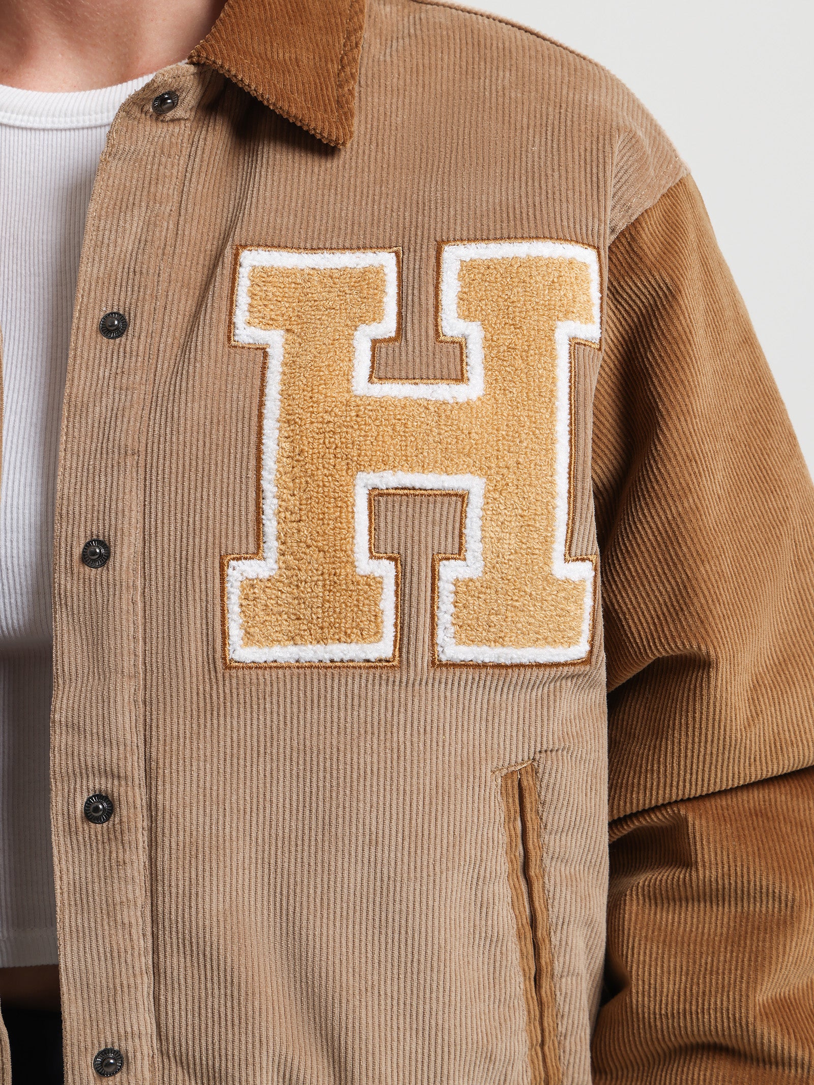 Two Tone Bomber Jacket - Image 3