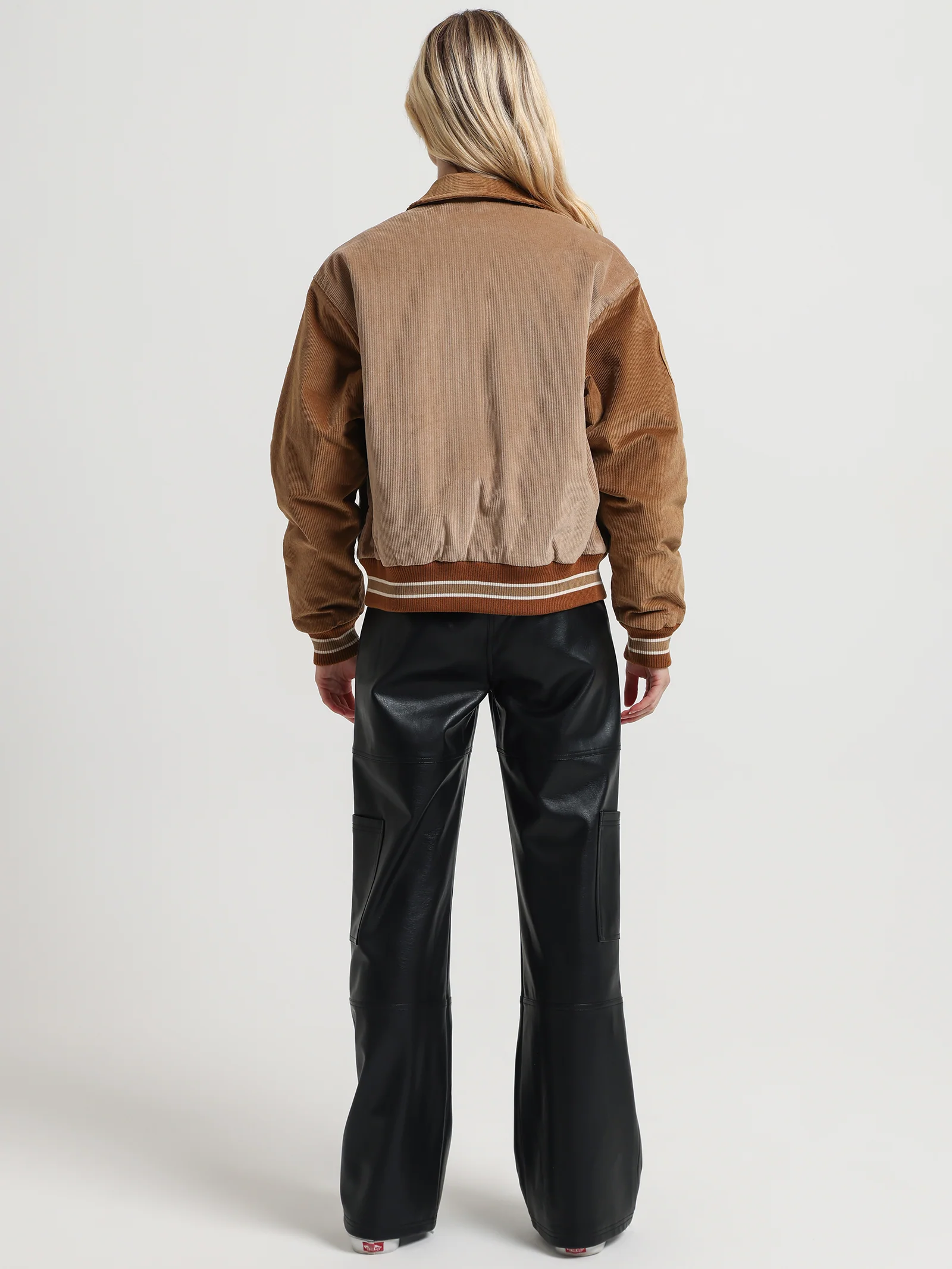 Two Tone Bomber Jacket - Image 6