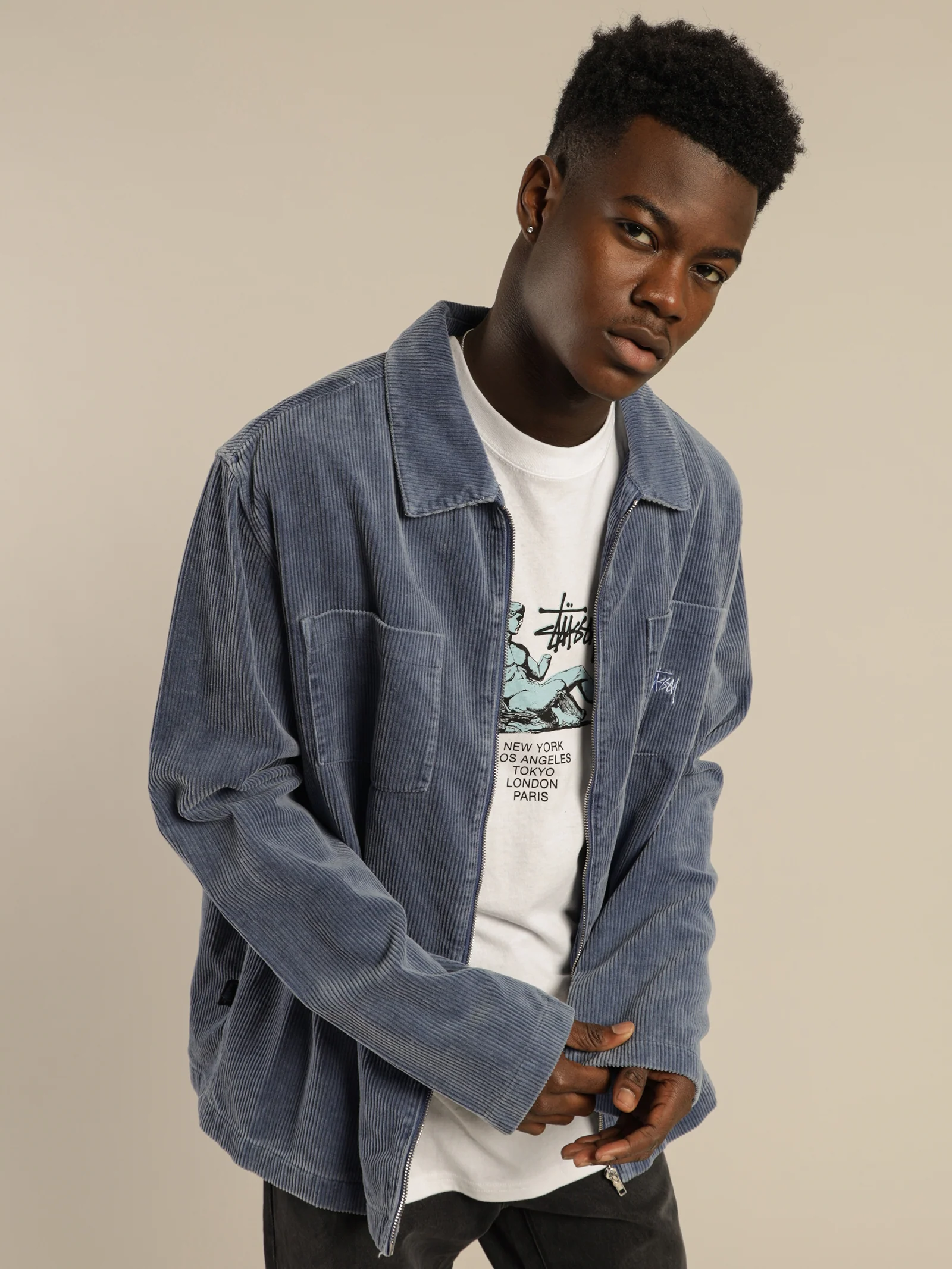 Tyler Cord Jacket - Image 4