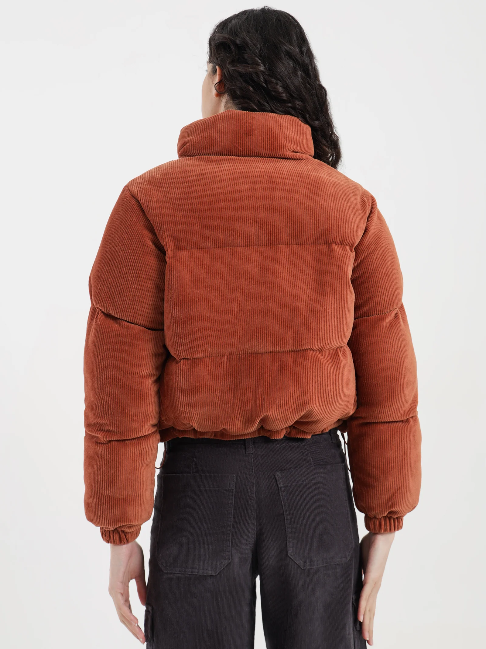 Tyler Cord Puffer Jacket - Image 5