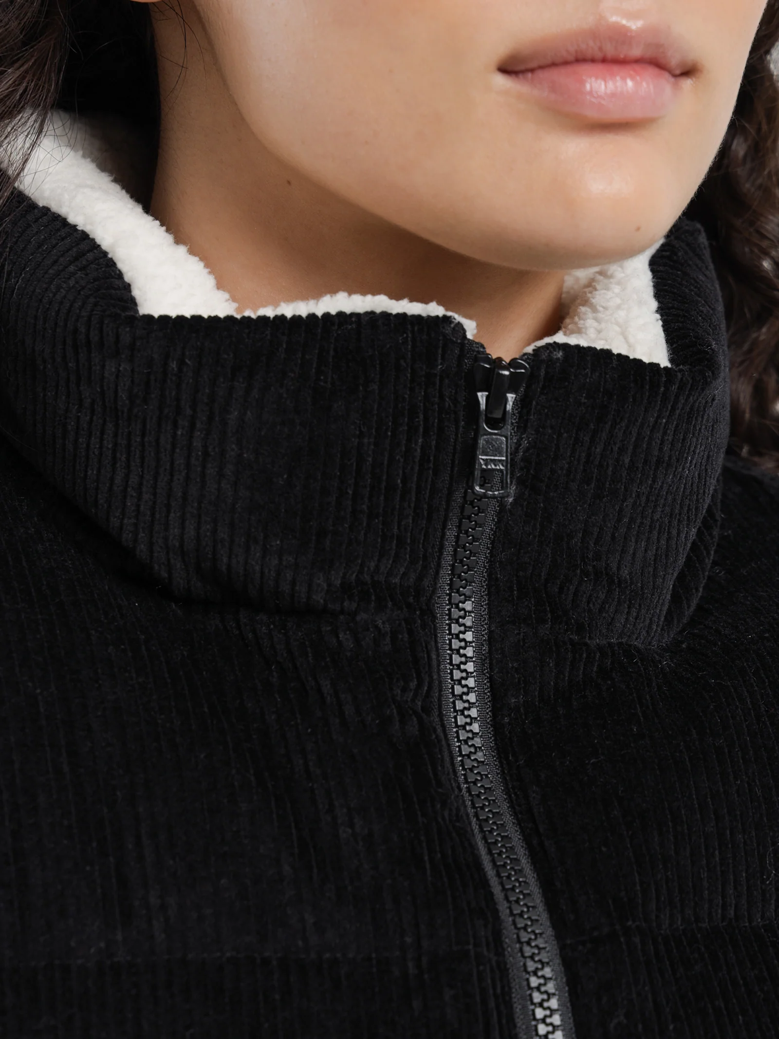 Tyler Cord Puffer Vest - Image 3