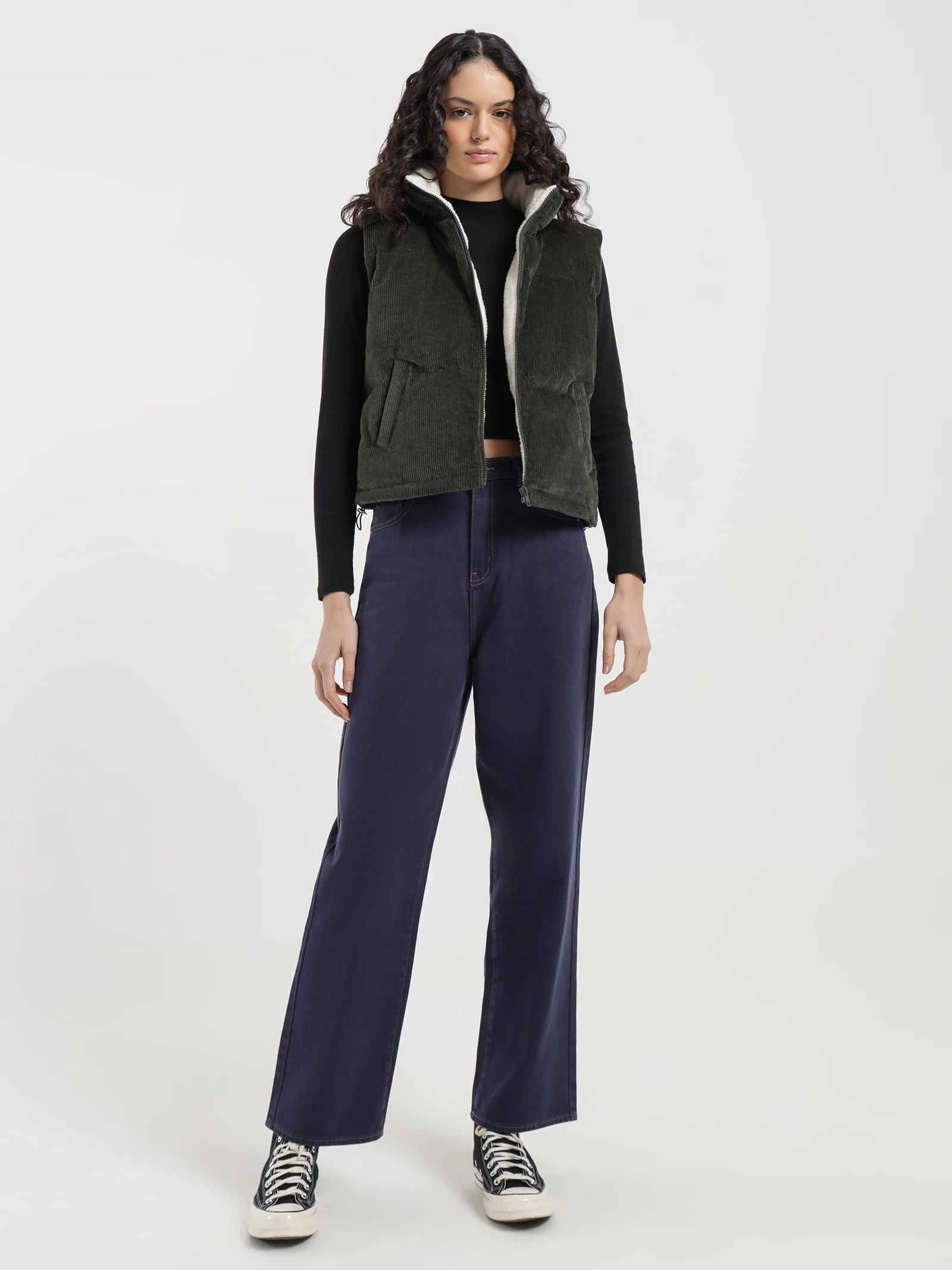 Tyler Cord Puffer Vest - Image 4