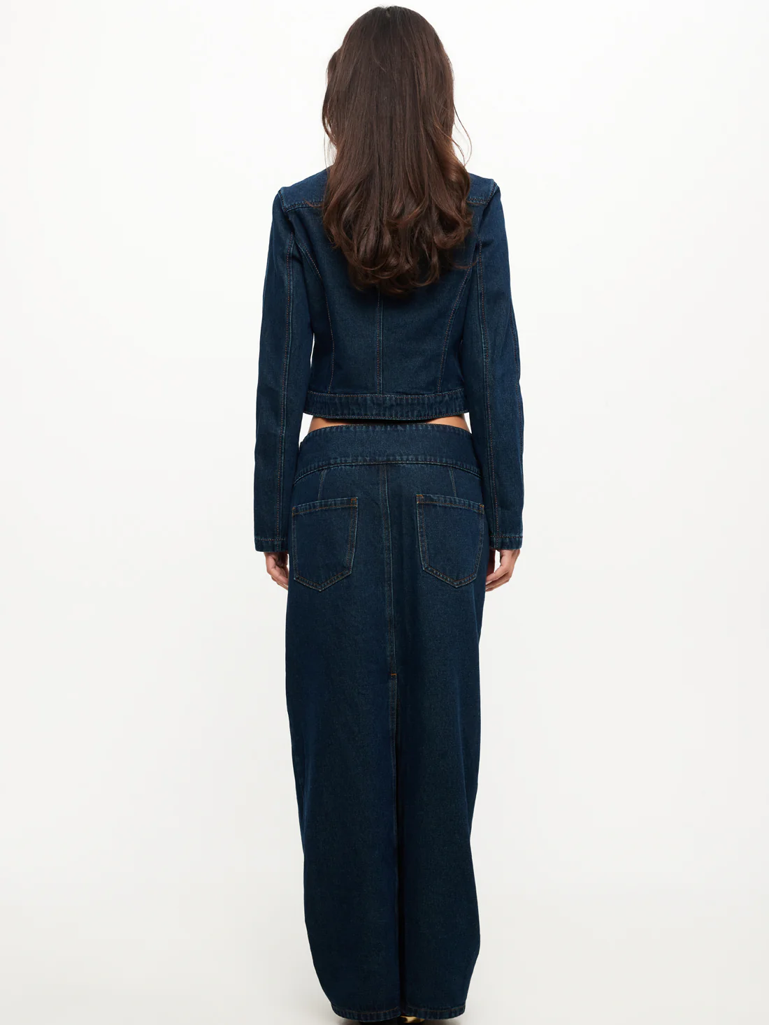 Uma Denim Midi - Image 5