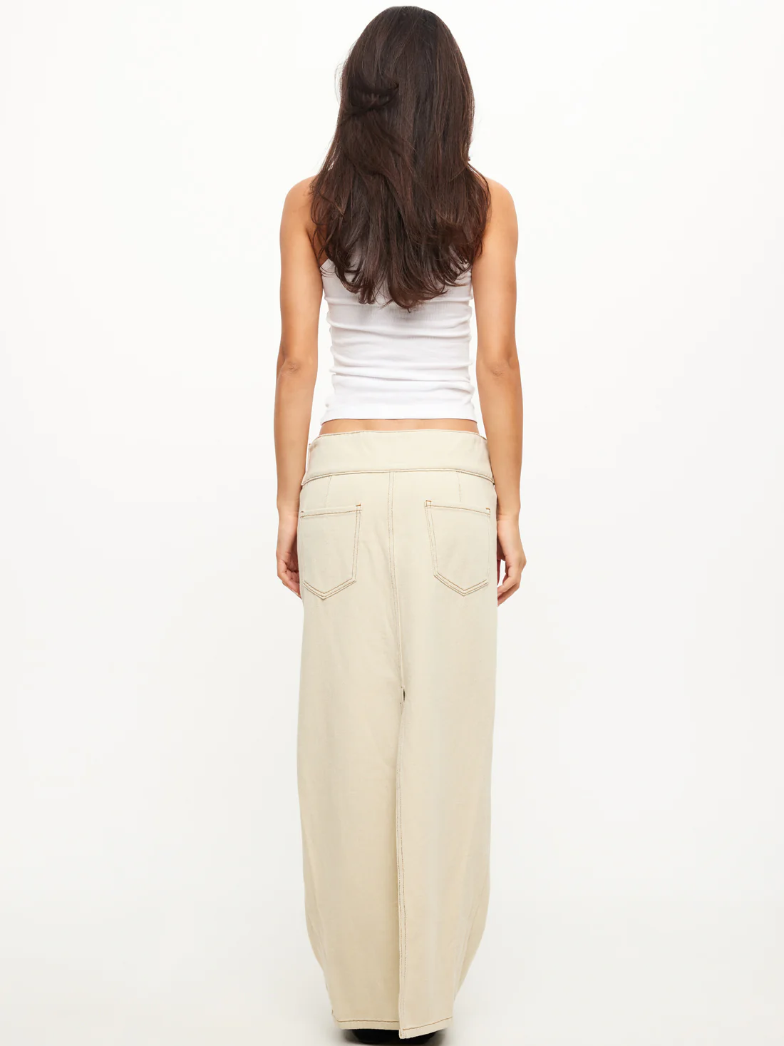 Uma Denim Midi Skirt - Image 4