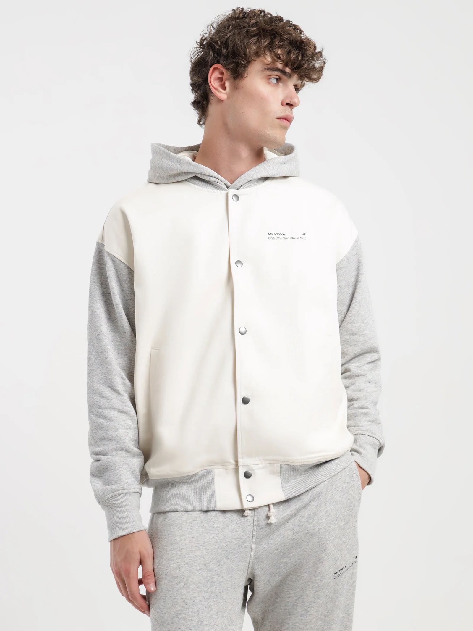 Undyed Letterman Jacket - Image 3