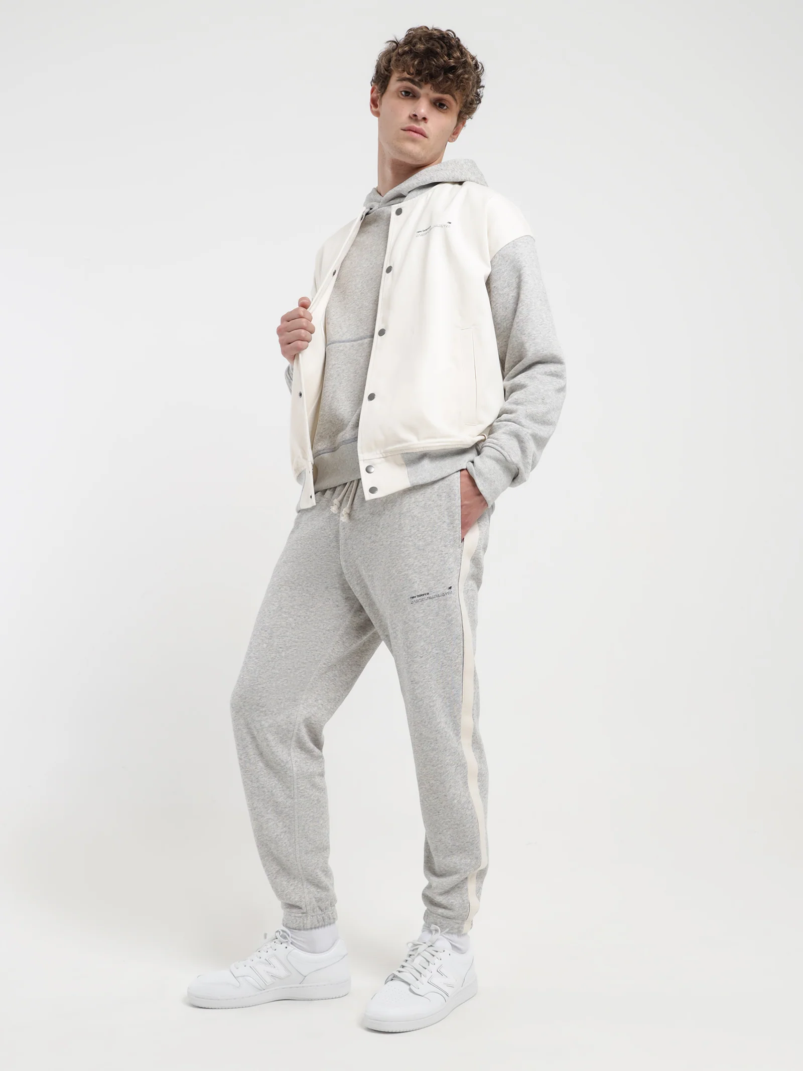 Undyed Letterman Jacket - Image 5