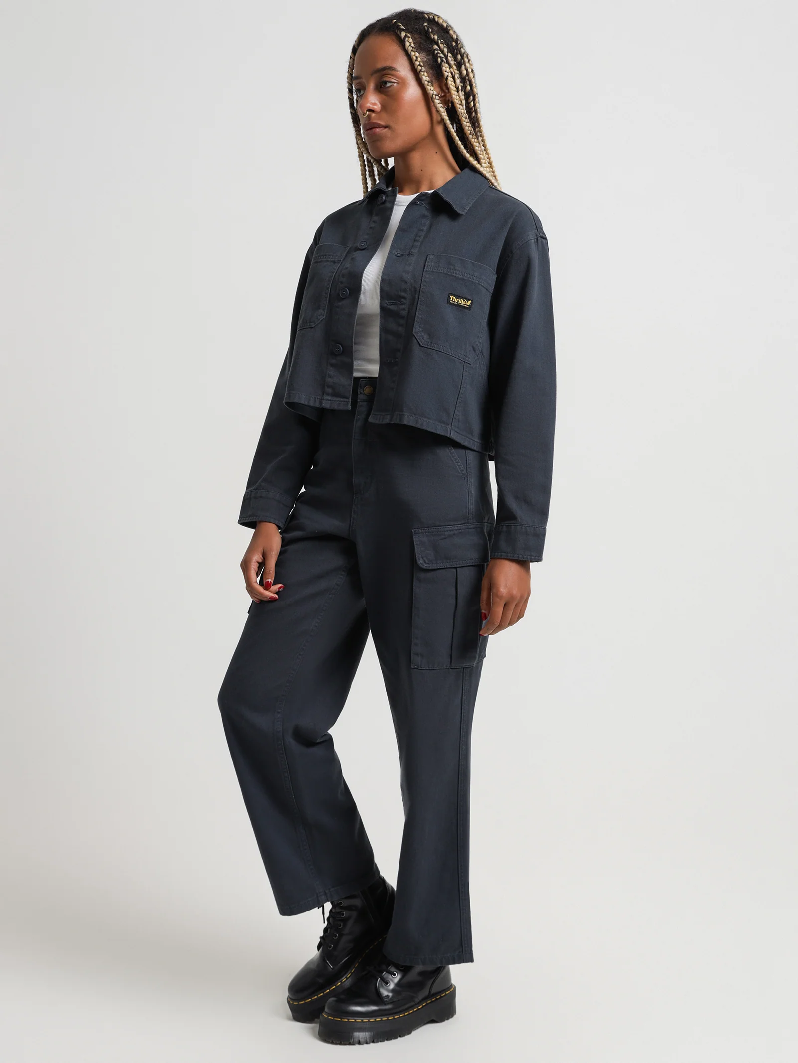 Union Crop Overshirt - Image 4