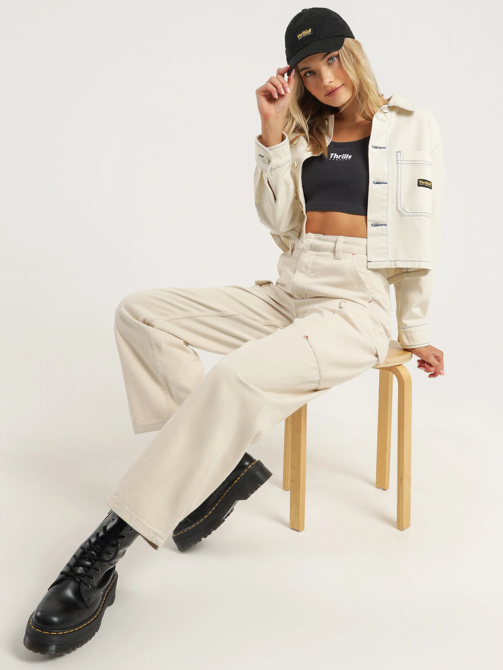 Union Crop Overshirt - Image 2