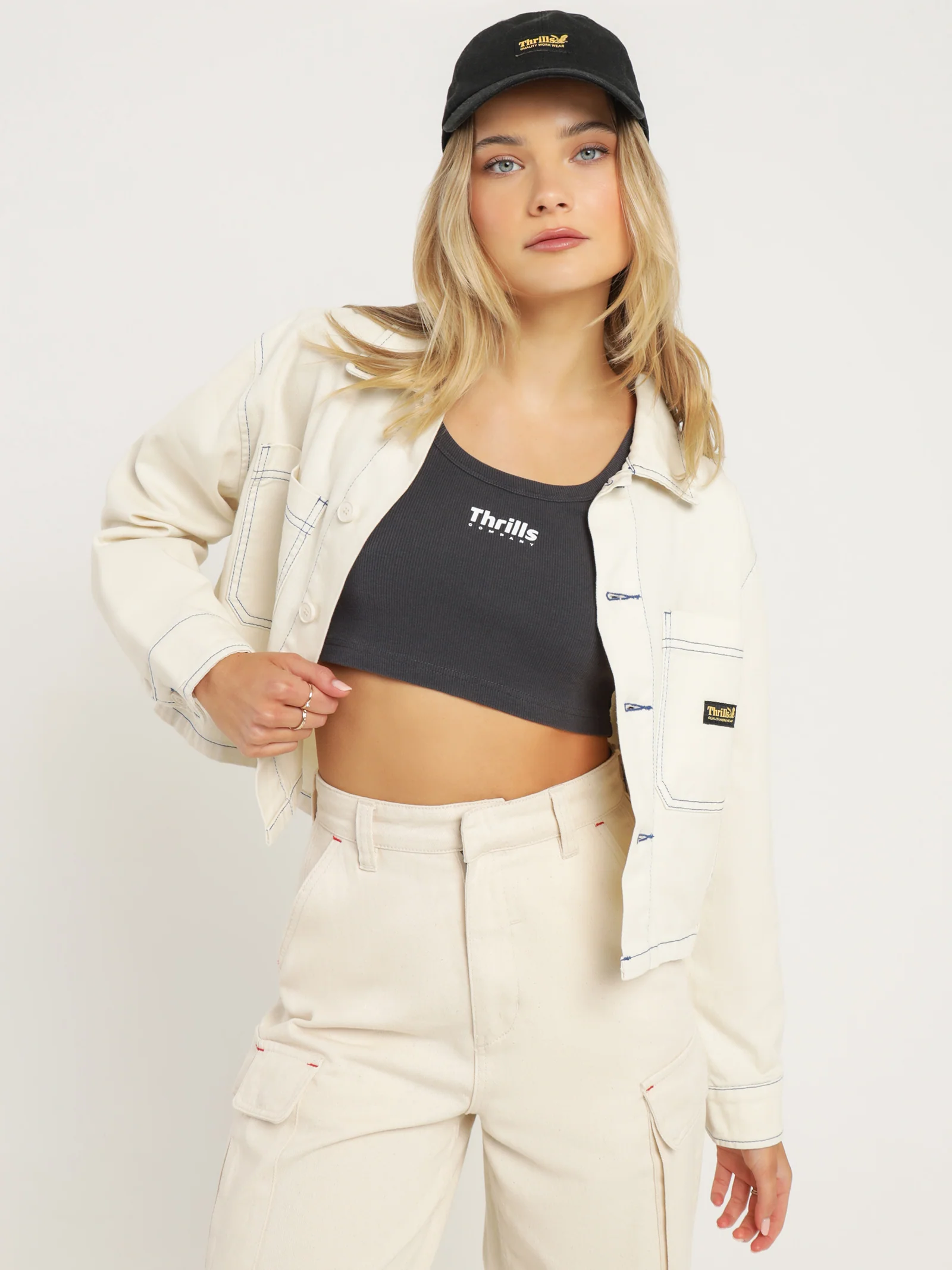 Union Crop Overshirt - Image 5