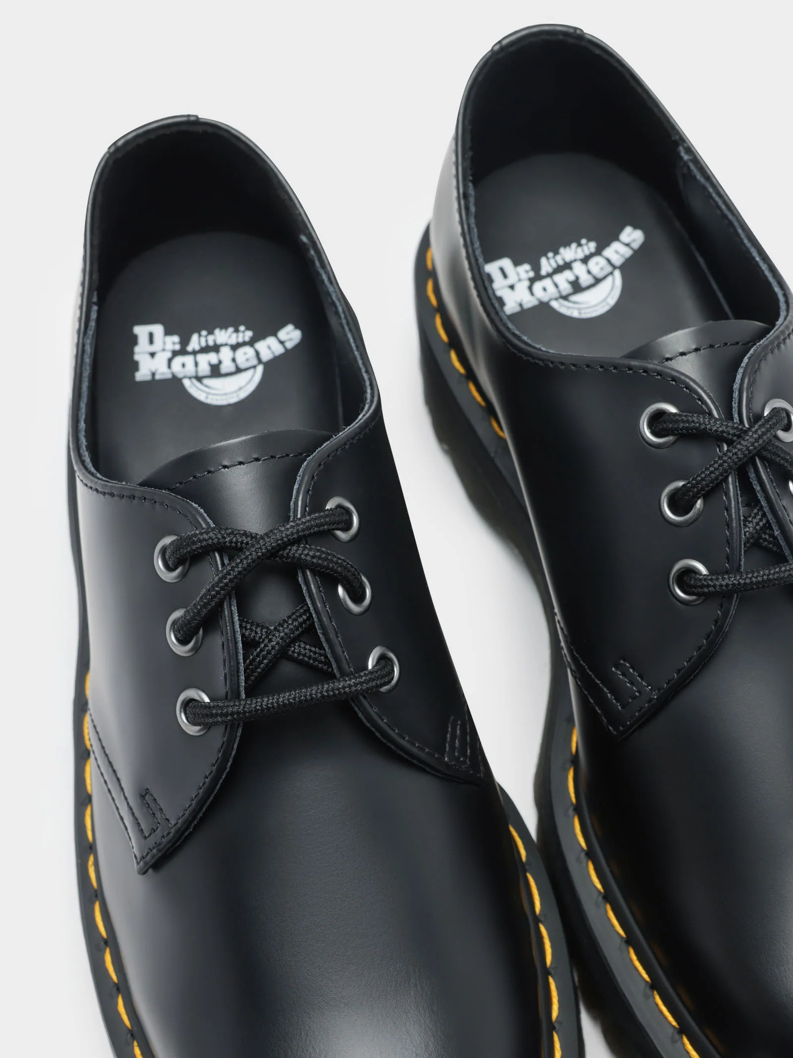 Unisex 1461 Quad Polished Platform Shoes - Image 4