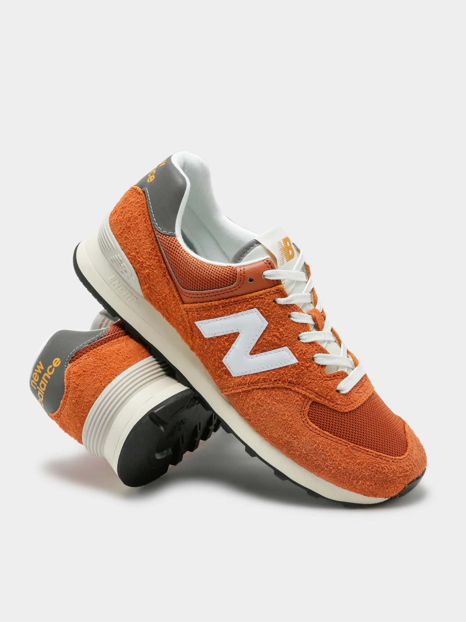 Unisex 574 Hairy Suede Sneakers - Image 3