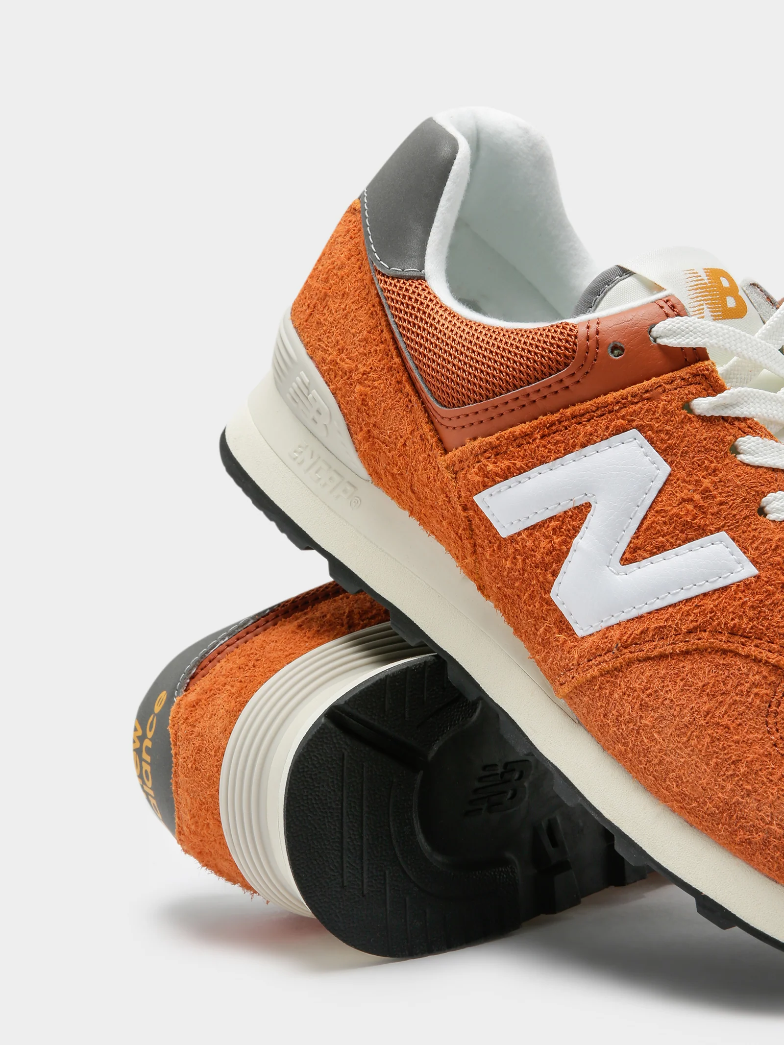 Unisex 574 Hairy Suede Sneakers - Image 6