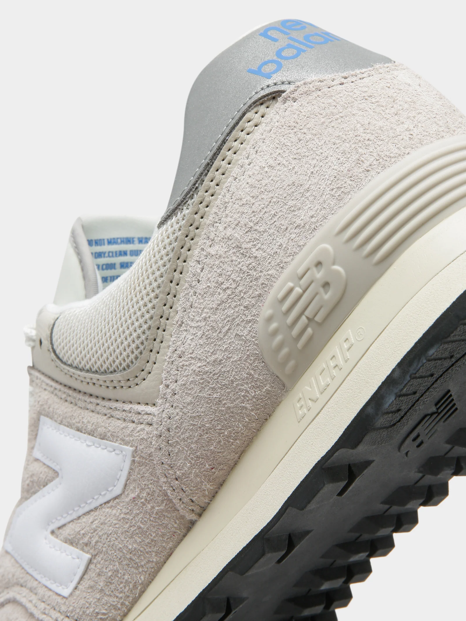Unisex 574 Hairy Suede Sneakers - Image 5