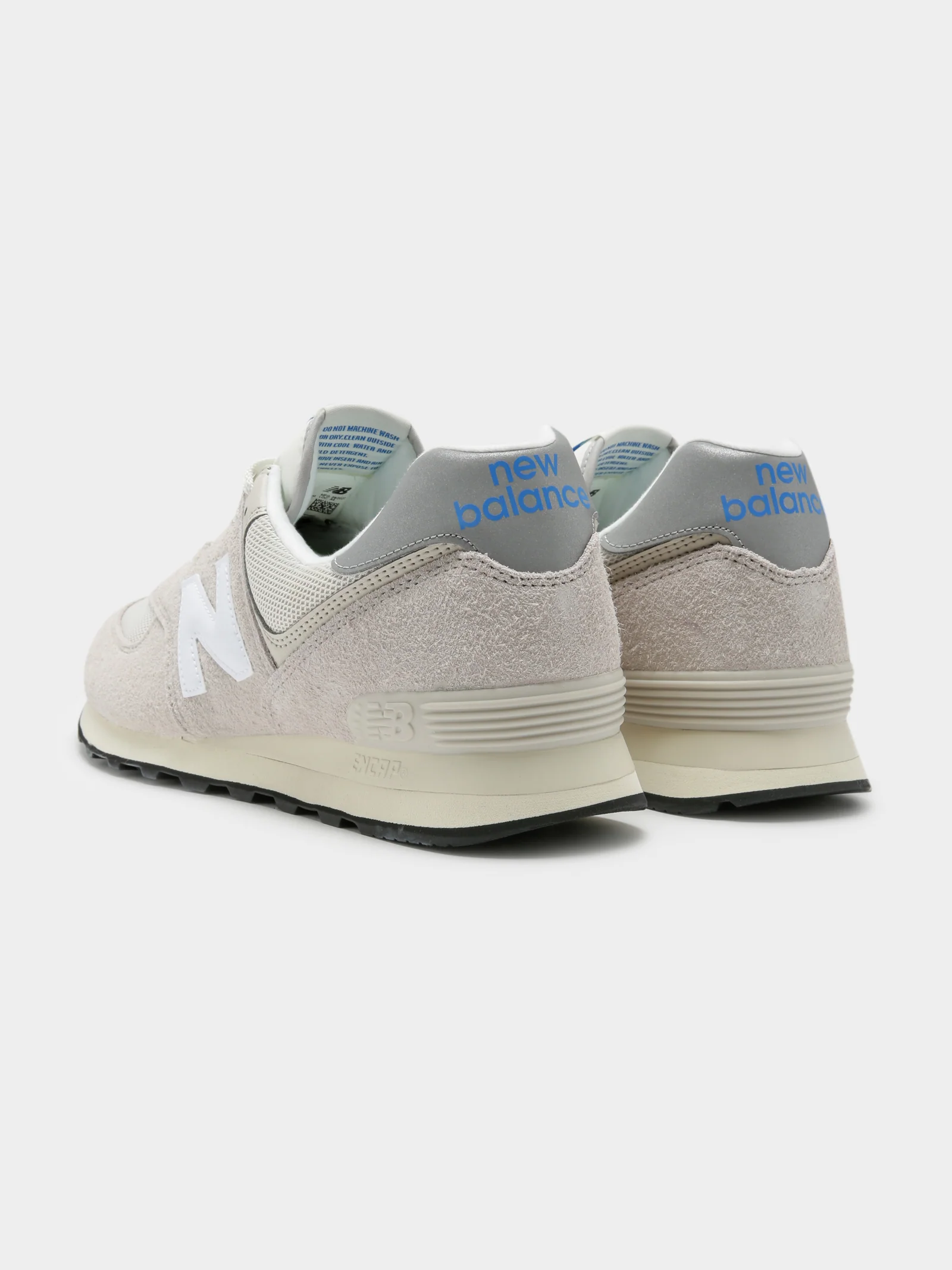 Unisex 574 Hairy Suede Sneakers - Image 7
