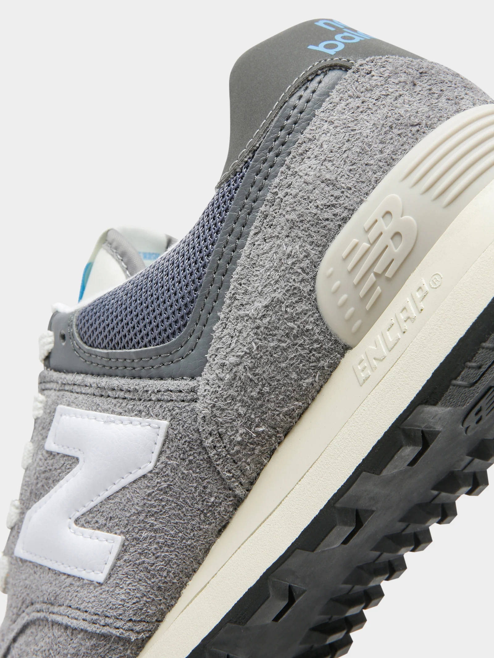 Unisex 574 Hairy Suede Sneakers - Image 4