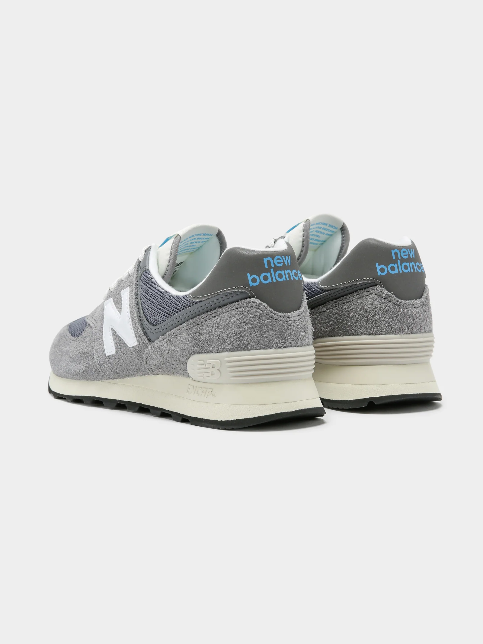 Unisex 574 Hairy Suede Sneakers - Image 7