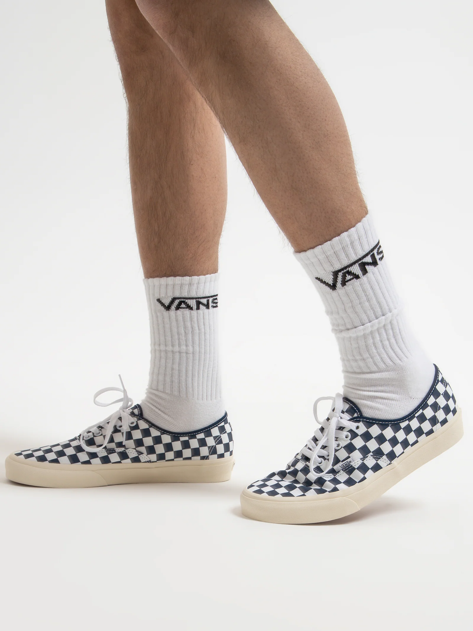 Unisex Authentic Checkerboard Sneakers - Image 2
