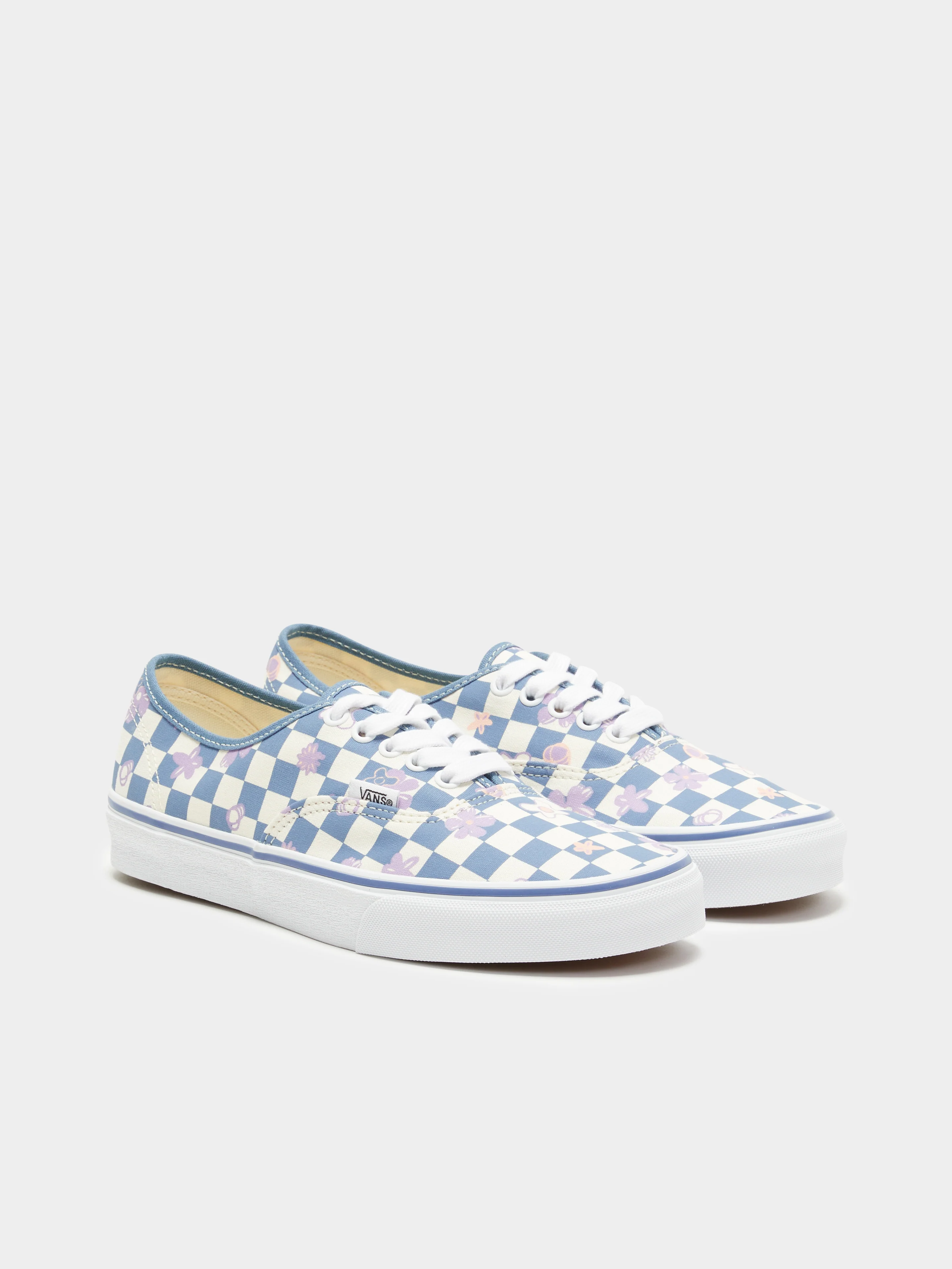 Unisex Authentic Floral Sneakers - Image 2