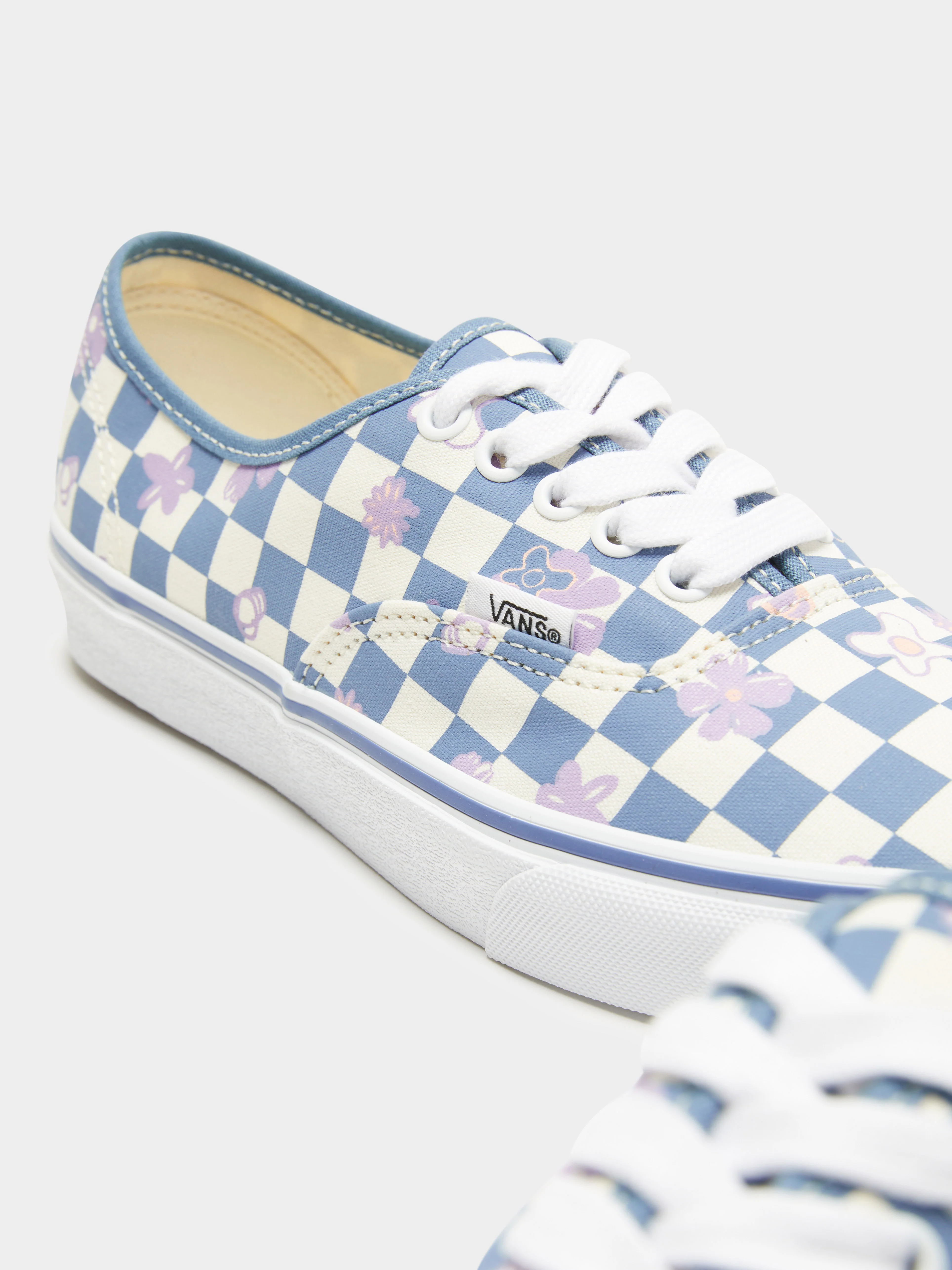 Unisex Authentic Floral Sneakers - Image 5