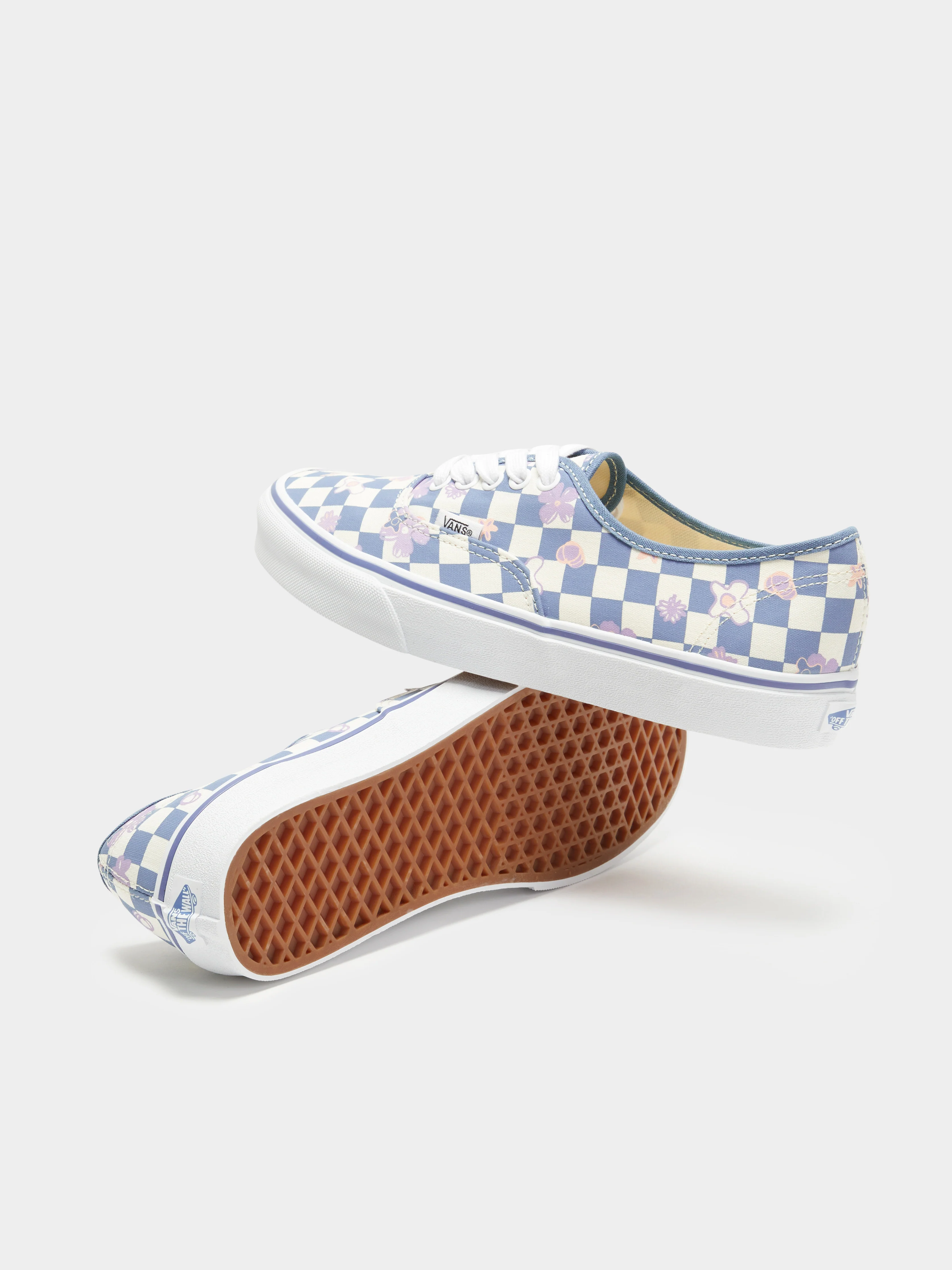 Unisex Authentic Floral Sneakers - Image 7
