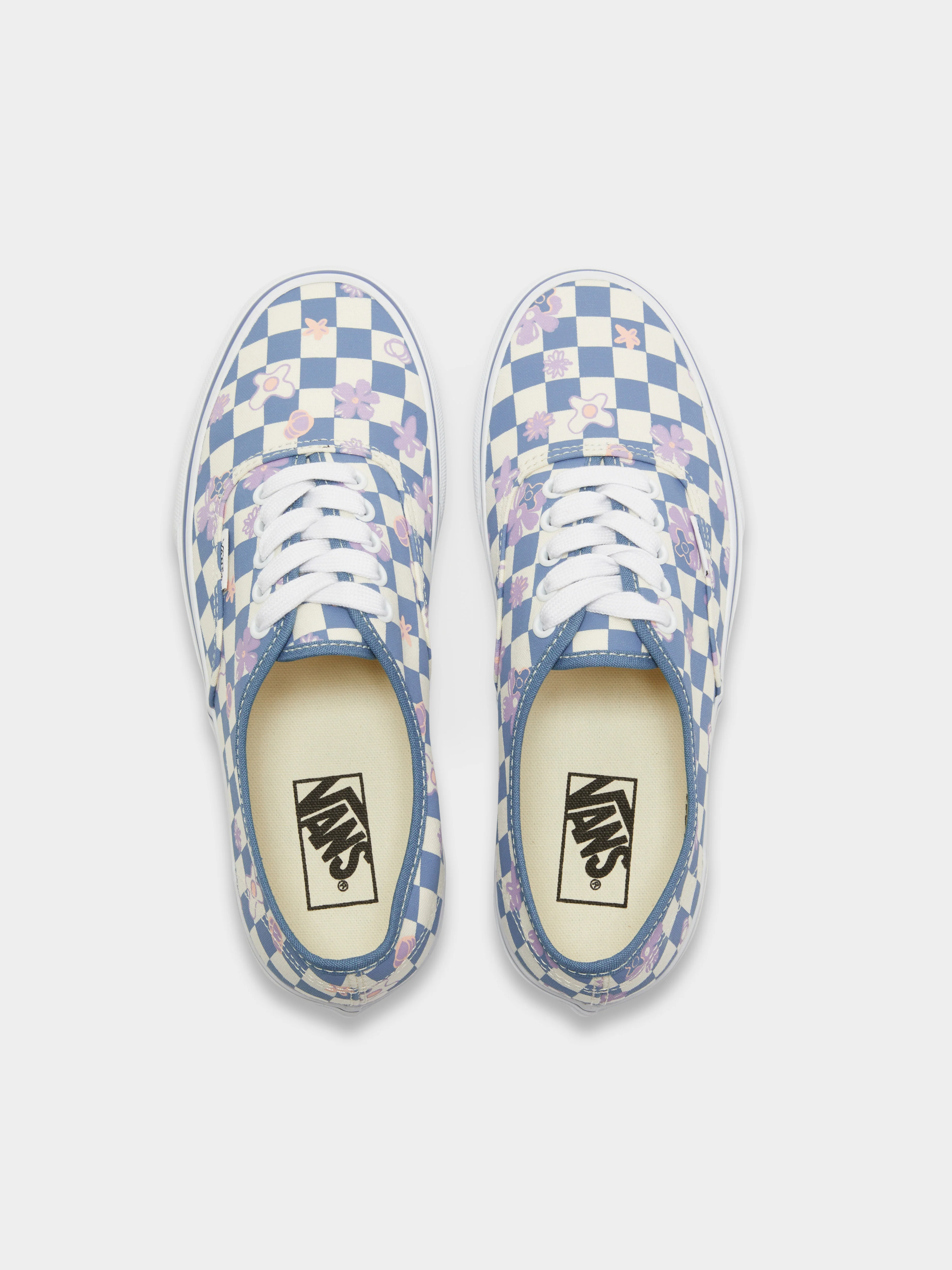 Unisex Authentic Floral Sneakers - Image 8