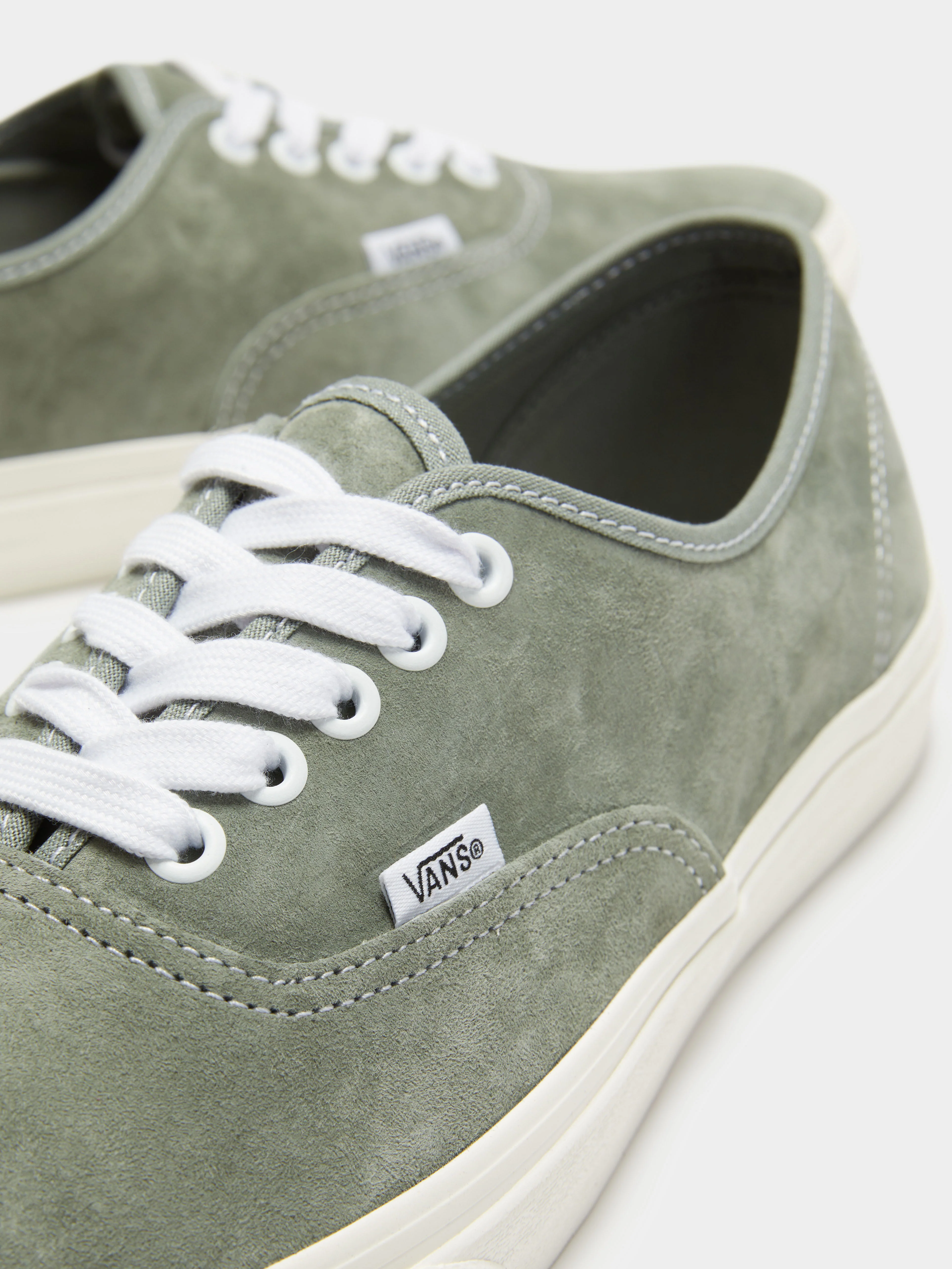 Unisex Authentic Pig Suede Sneakers - Image 4
