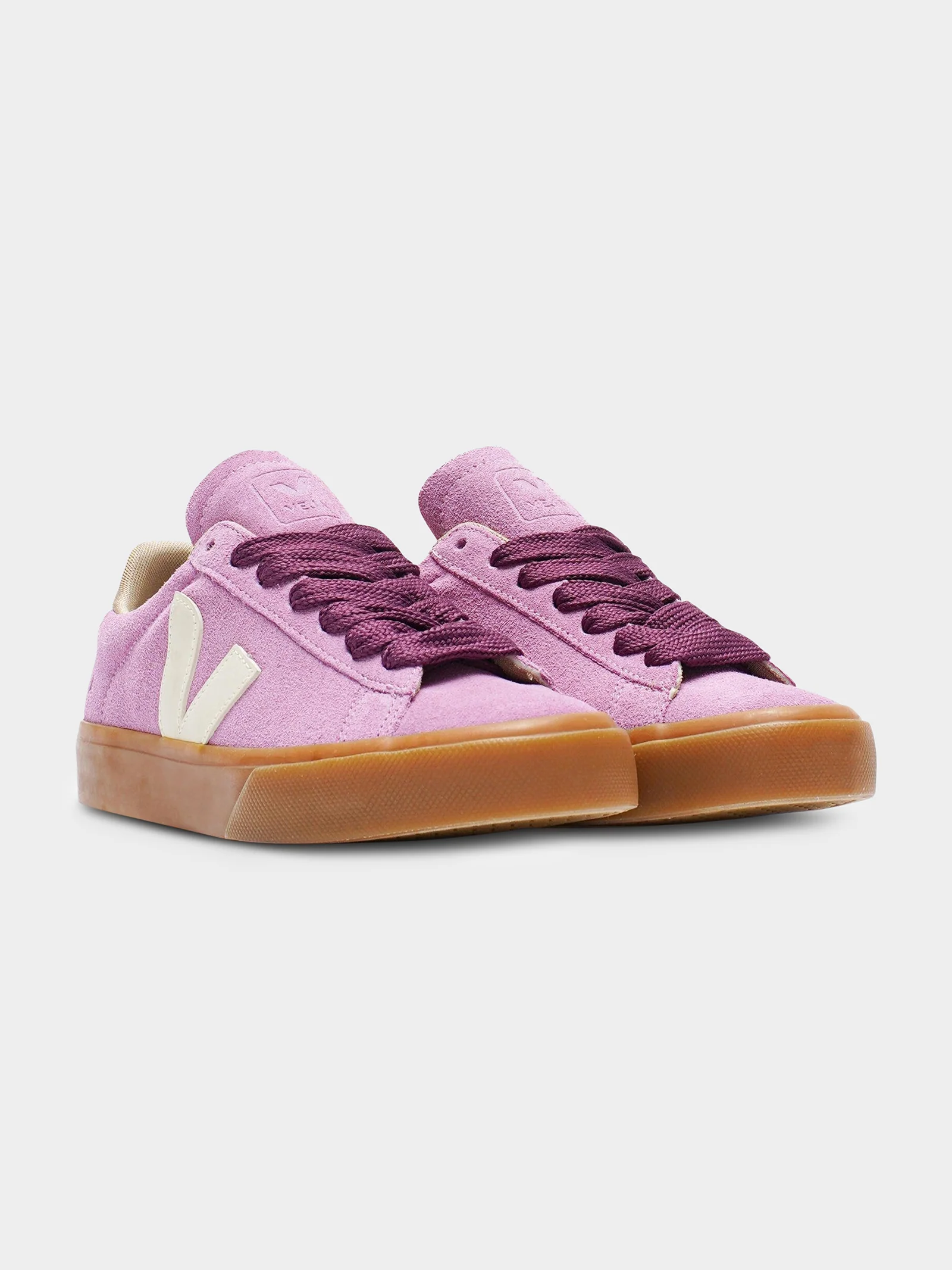 Womens Campo Bold Suede Sneakers - Image 2
